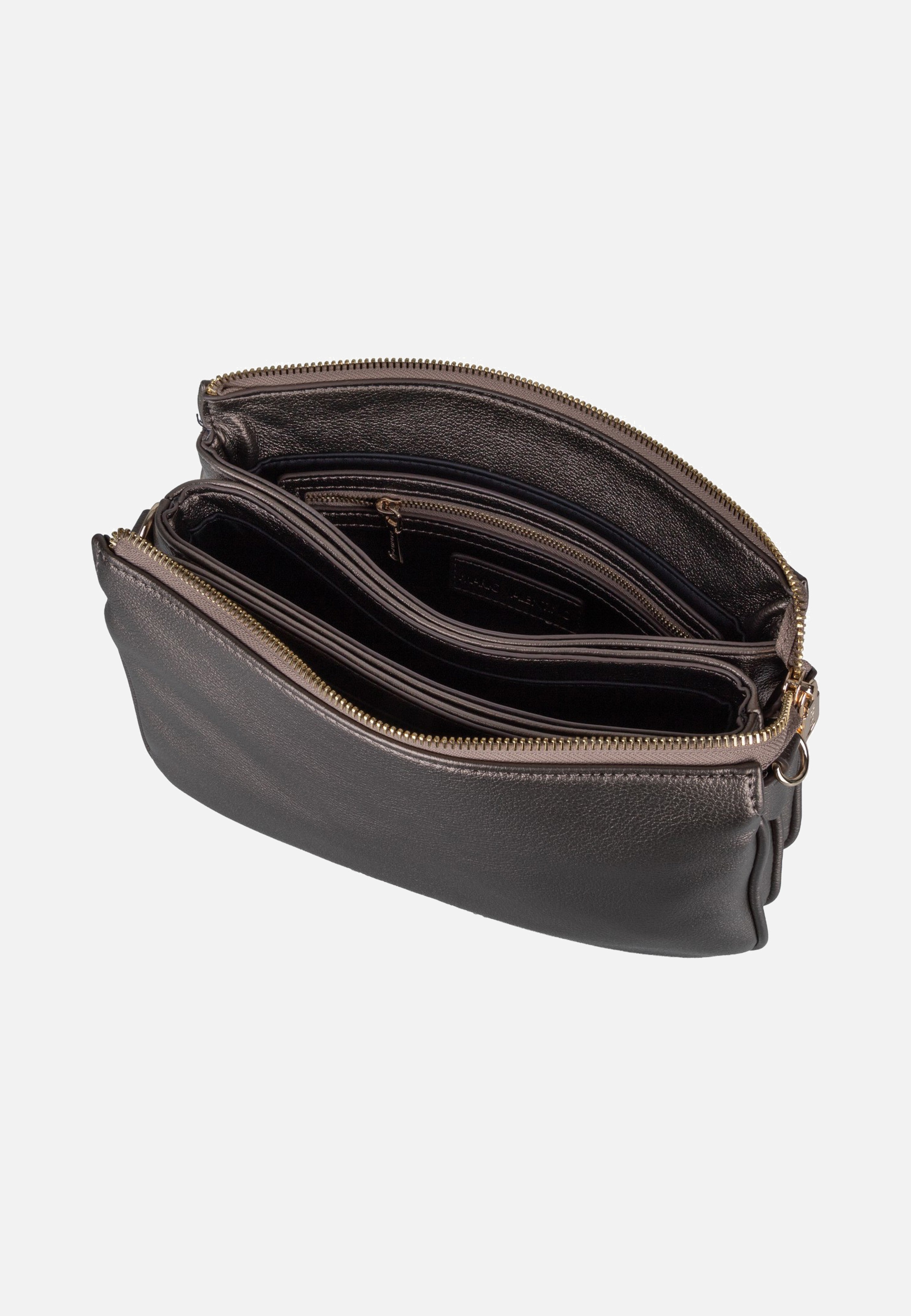 Valentino Barn O42 Gun Metal Crossbody Bag