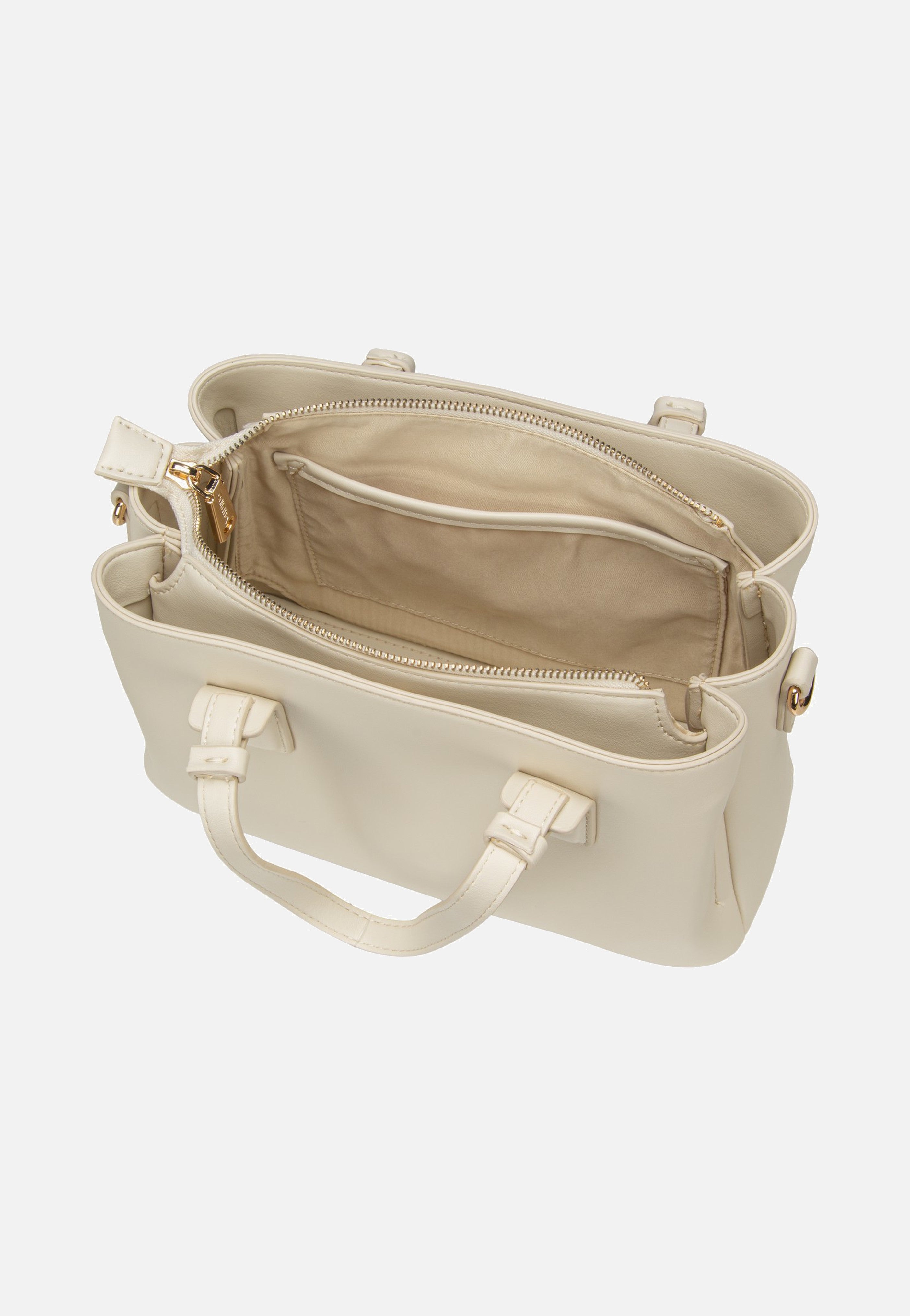 Valentino Clio Re G04 Ecru Handle Bag