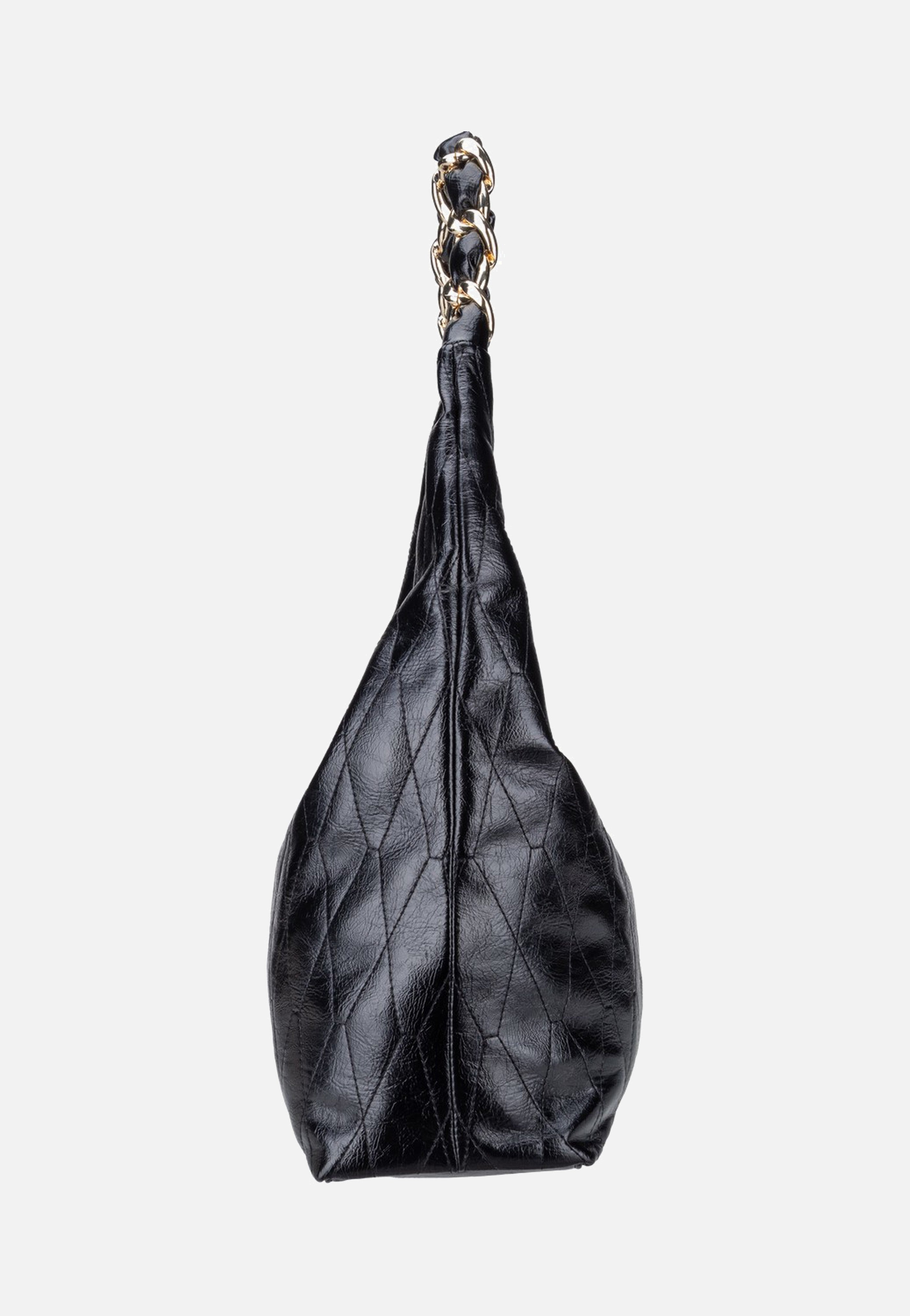 Valentino Crystelle 5Q07 Nero Hobo Bag
