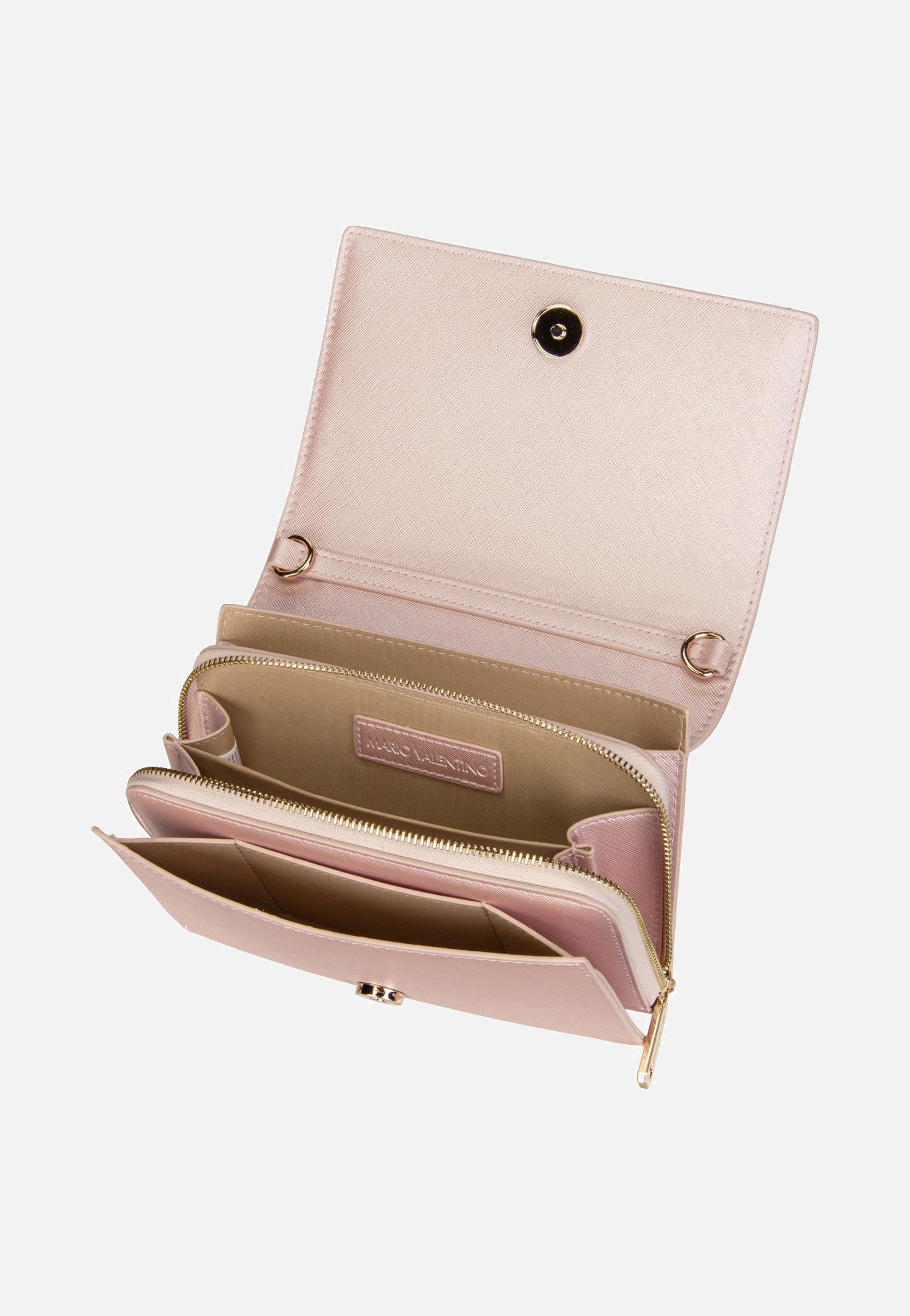 Valentino Ember 17SAF Rosa Metallizzato Evening Bag