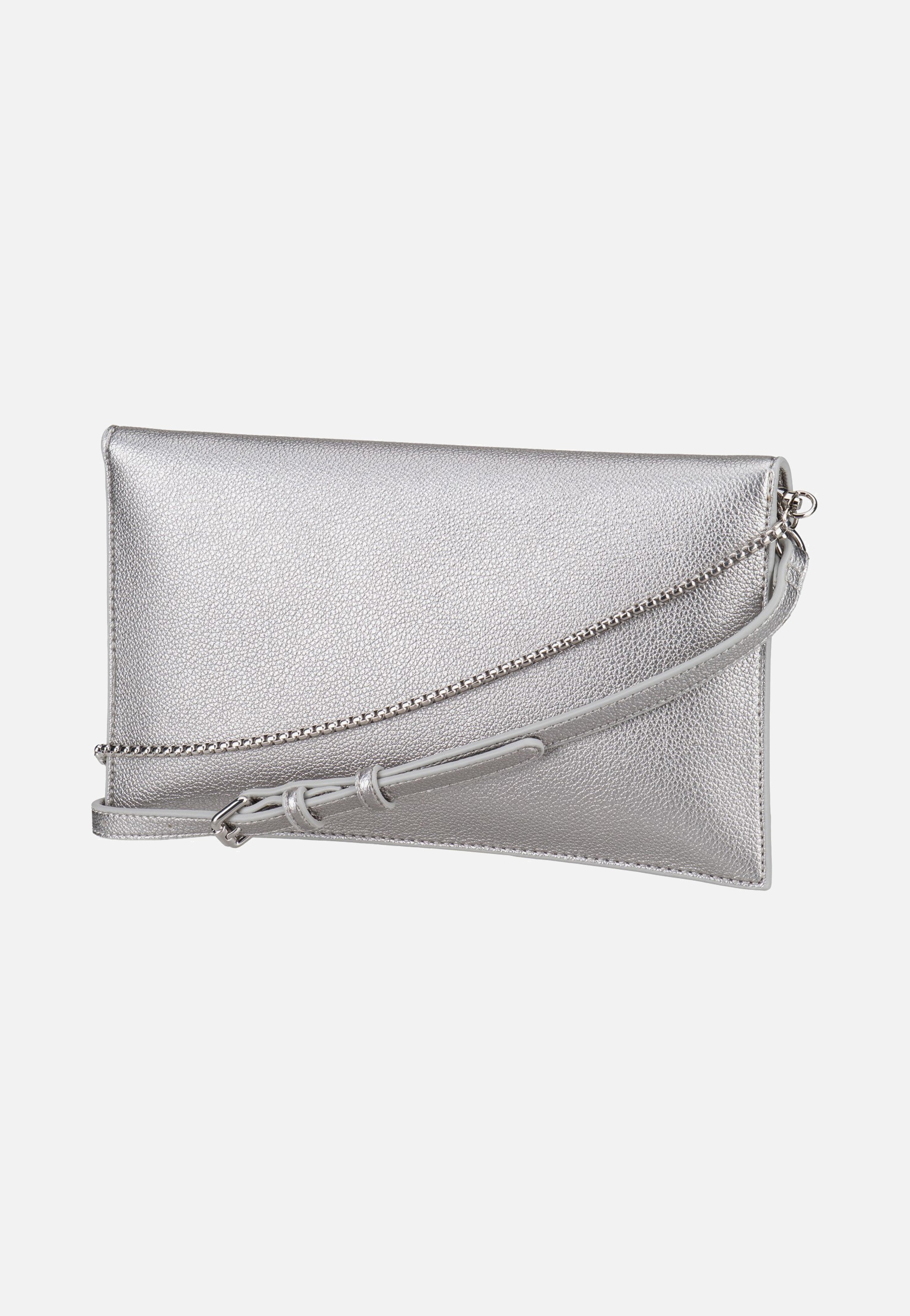 Valentino Luxe J17 Argento Clutch