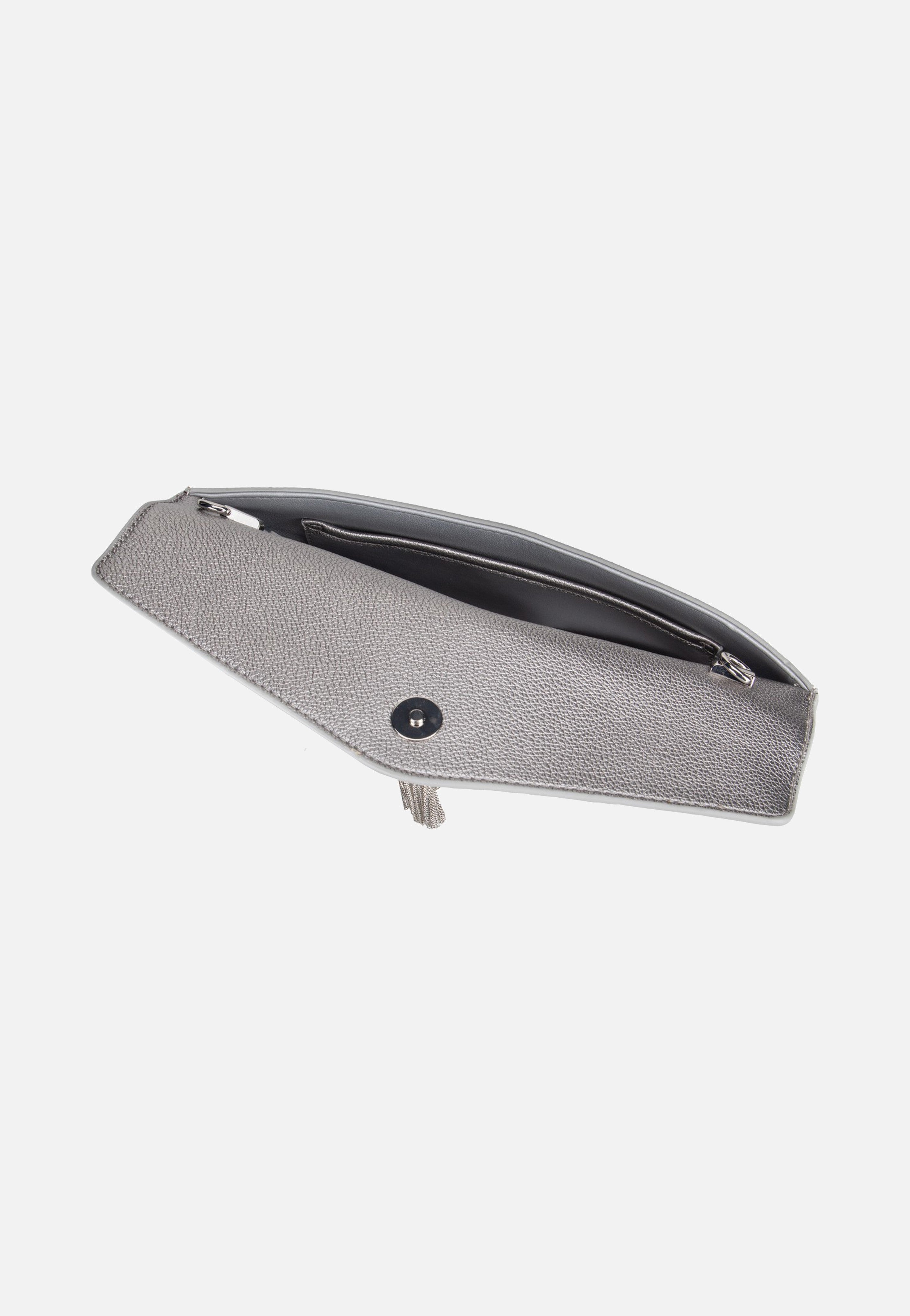 Valentino Luxe J17 Argento Clutch