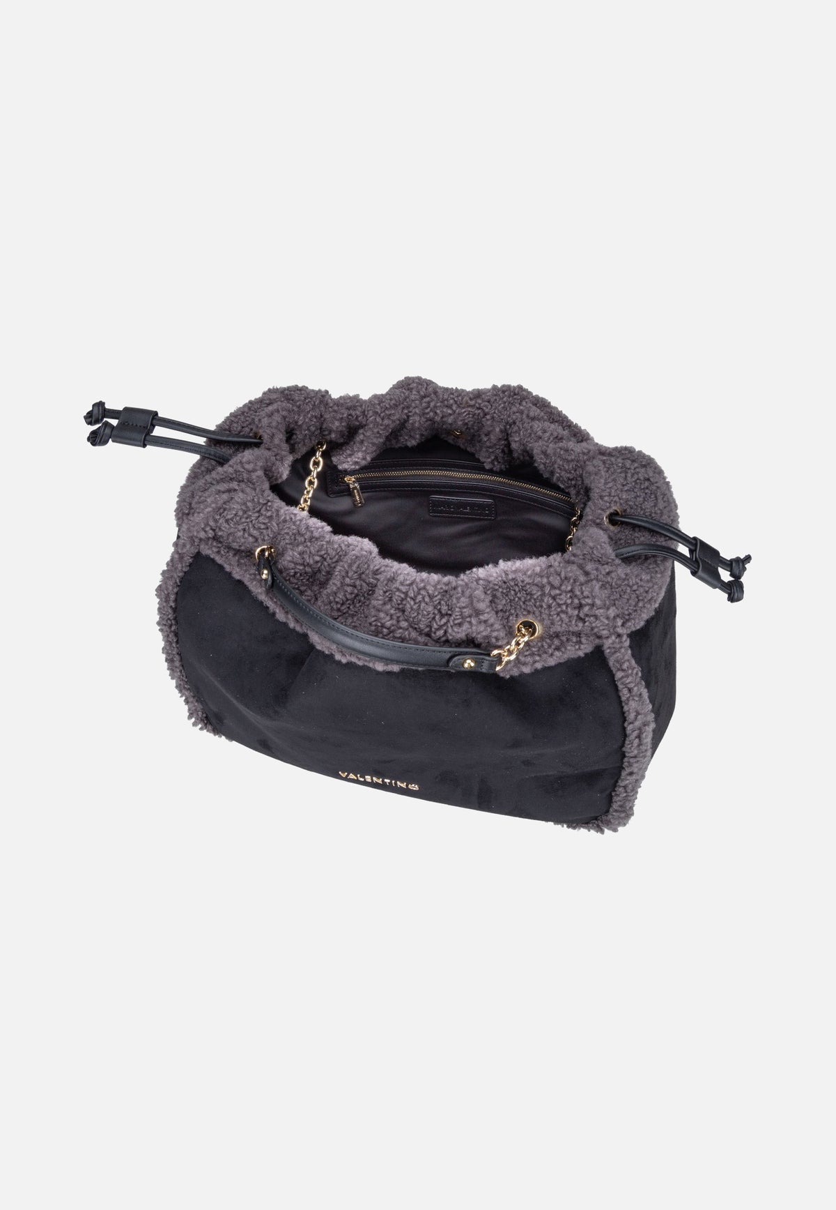 Valentino Max T01 Nero/Antracite Schultertasche