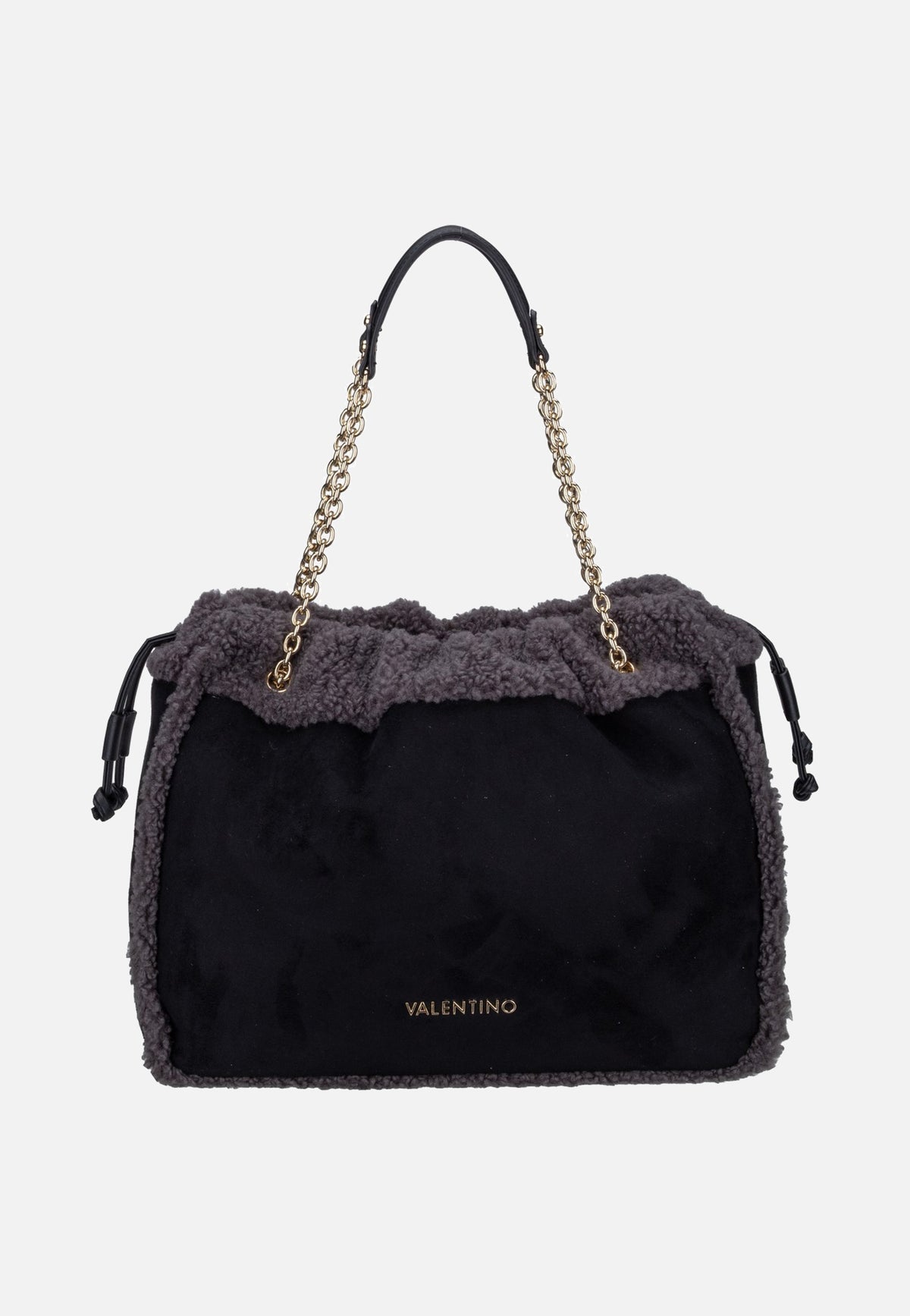 Valentino Max T01 Nero/Antracite Schultertasche