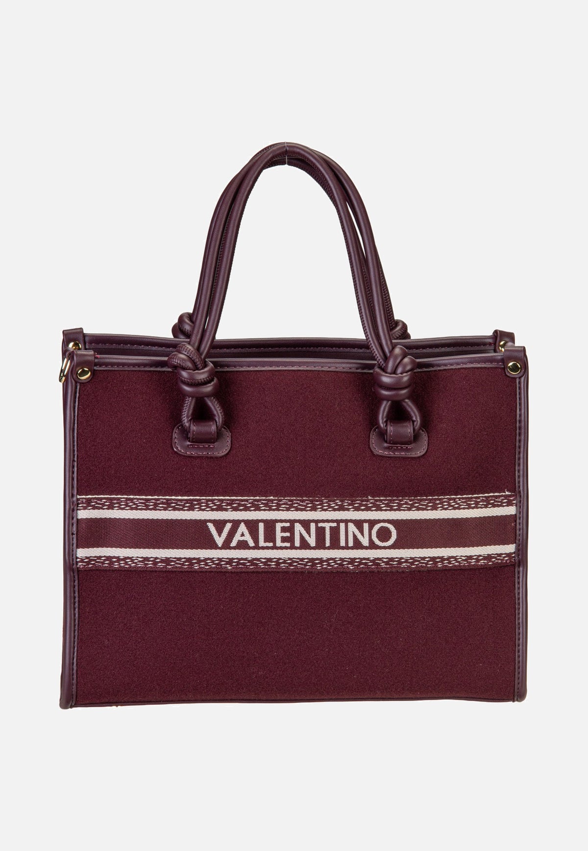 Valentino Winter Aella G04 Bordeaux Tote Bag