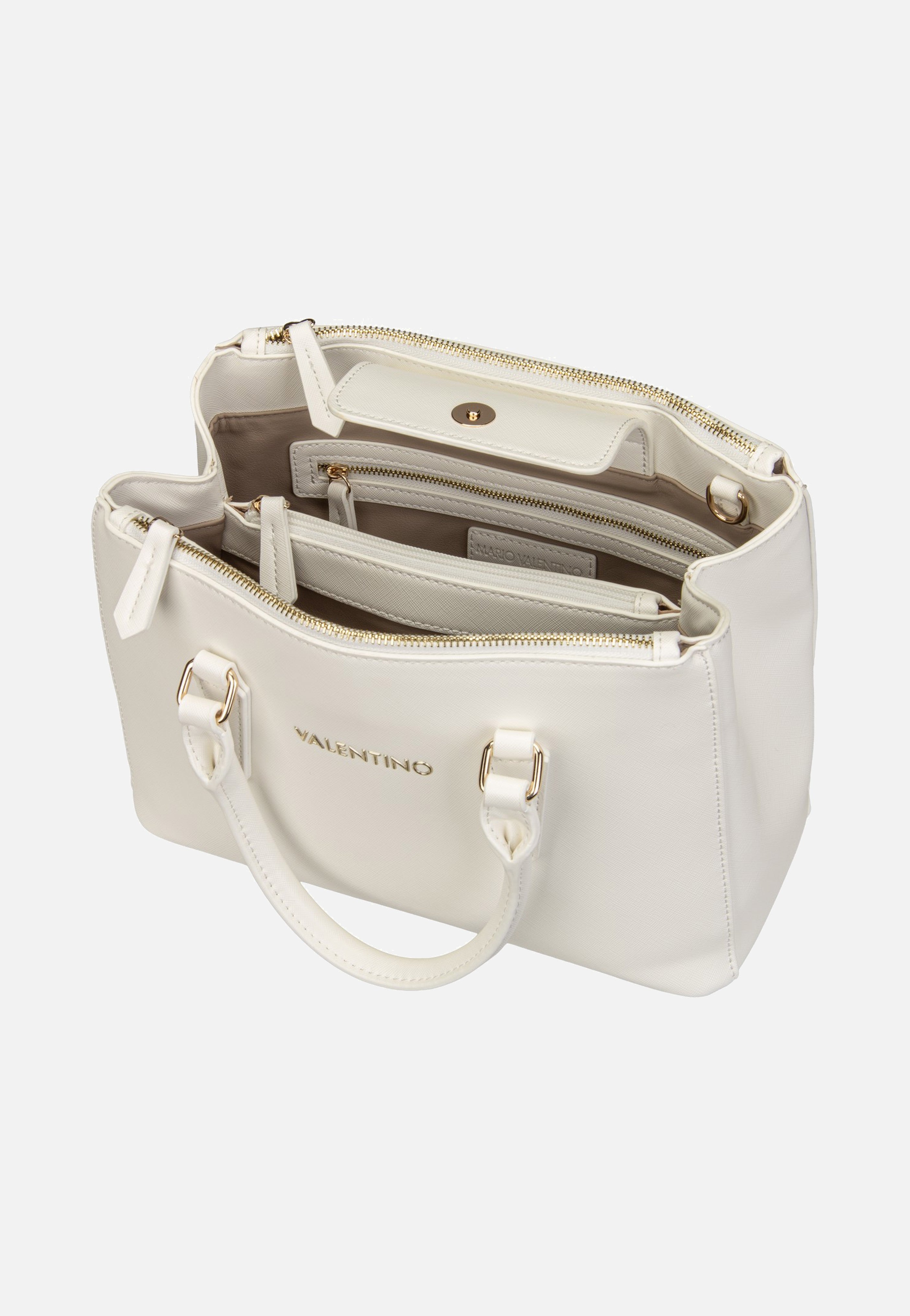 Valentino - Zero Re Shopping 302 Bianco - Satchel | Neutral-Image