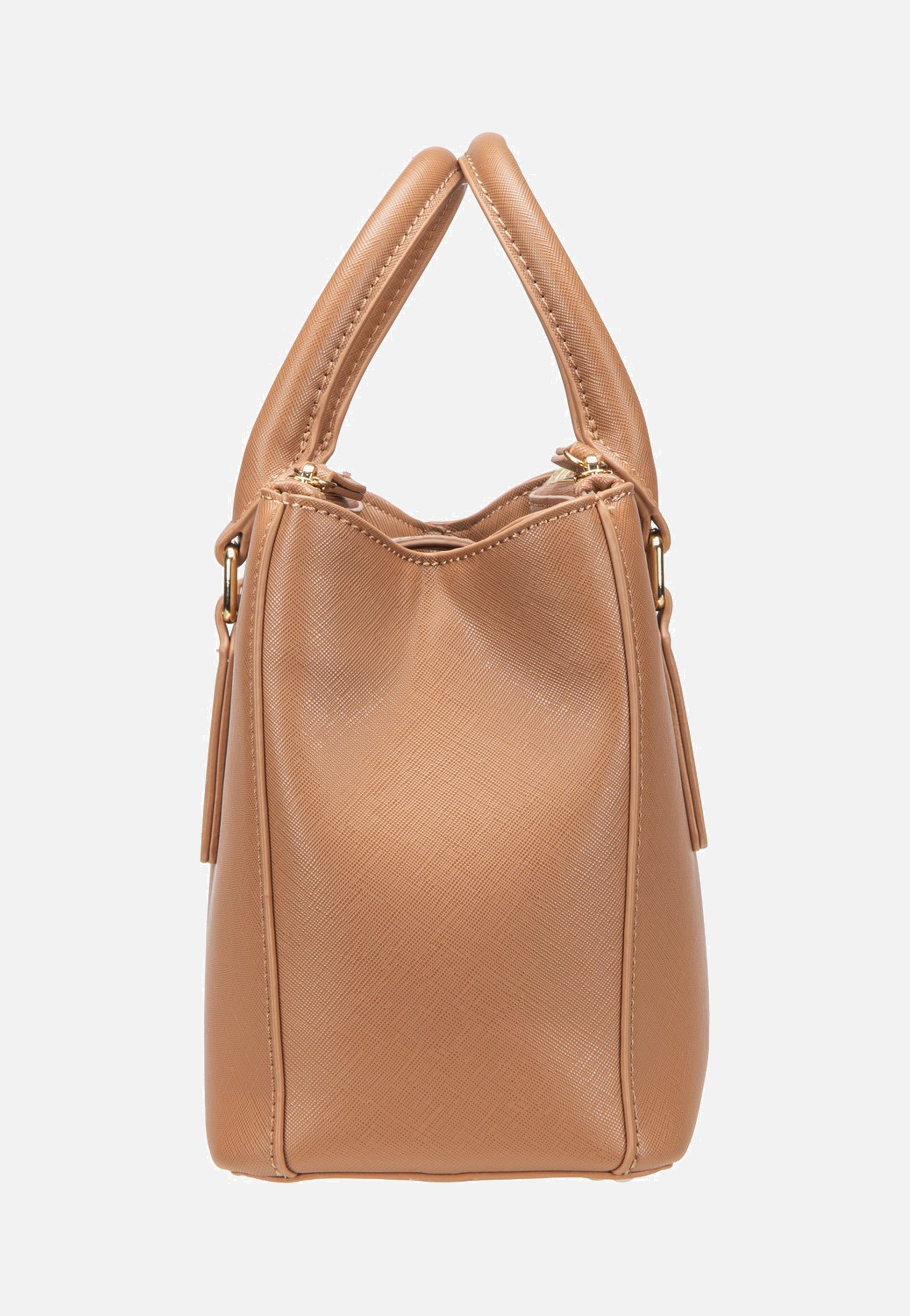 Valentino Zero Re Shopping 302 Cuoio Satchel