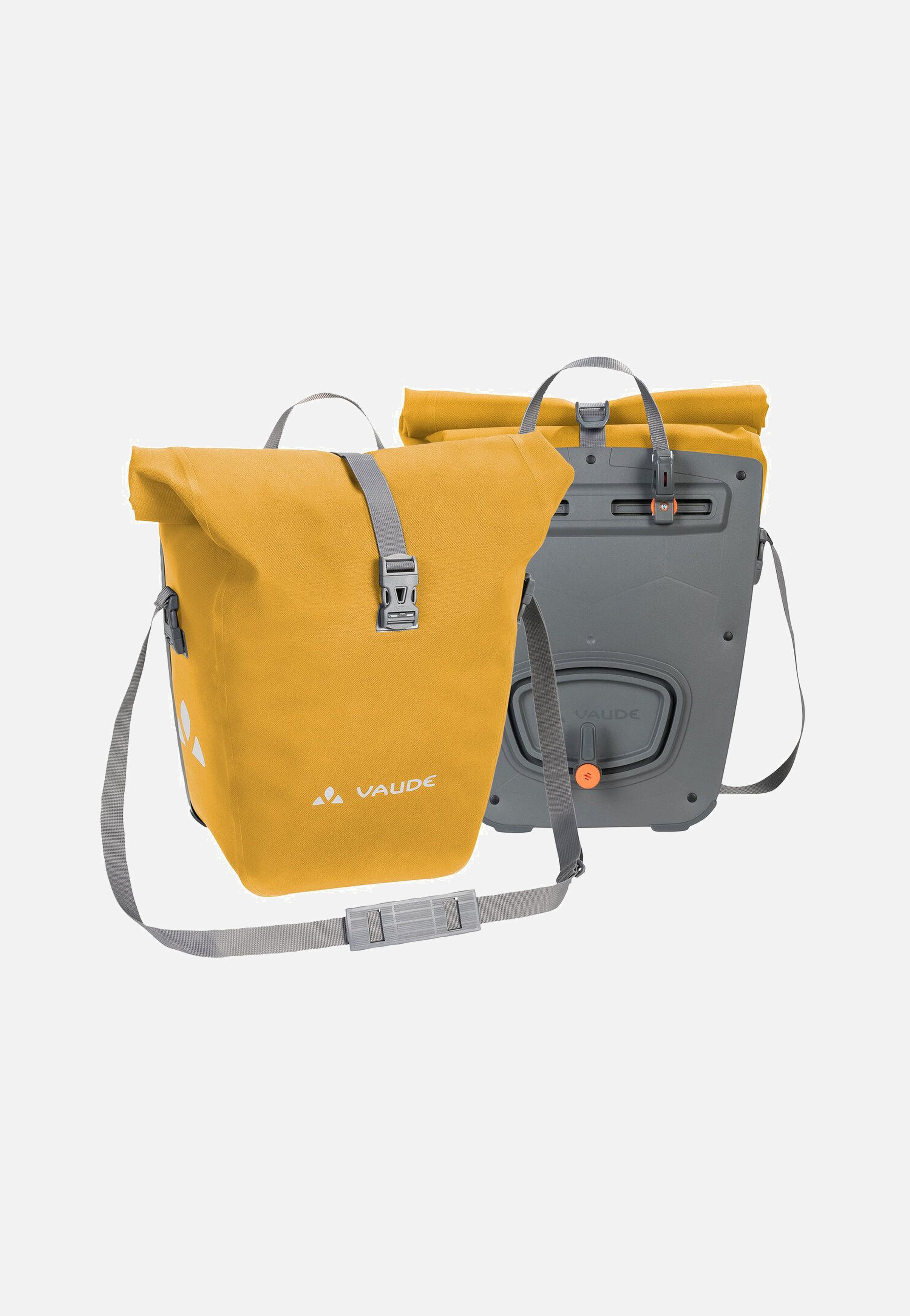 vaude fahrradtasche schließen Vaude Aqua Back Deluxe Burnt Yellow - Fahrradtasche
