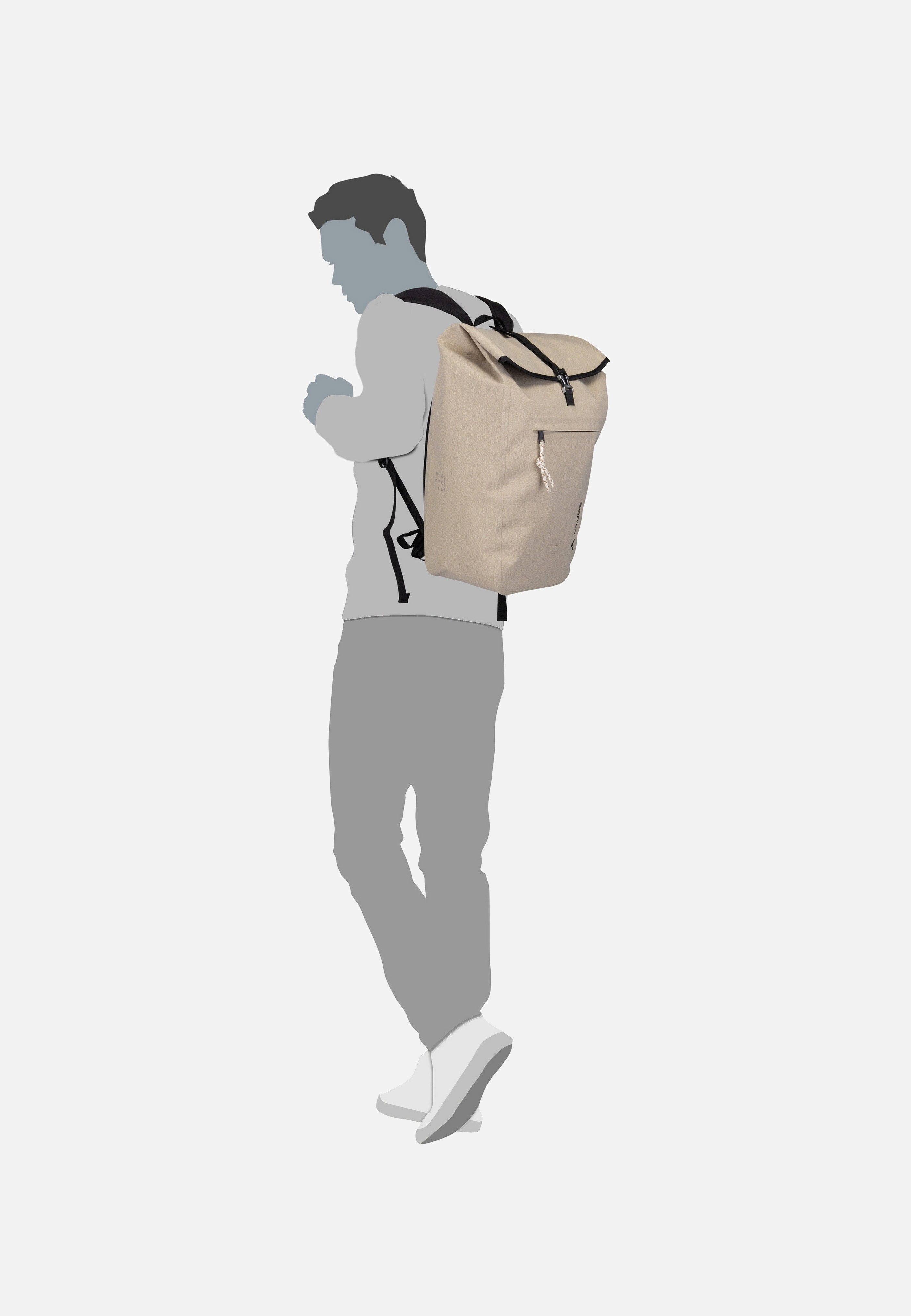 Vaude - Clubride Urban 25 Linen - Backpack | Neutral-Image