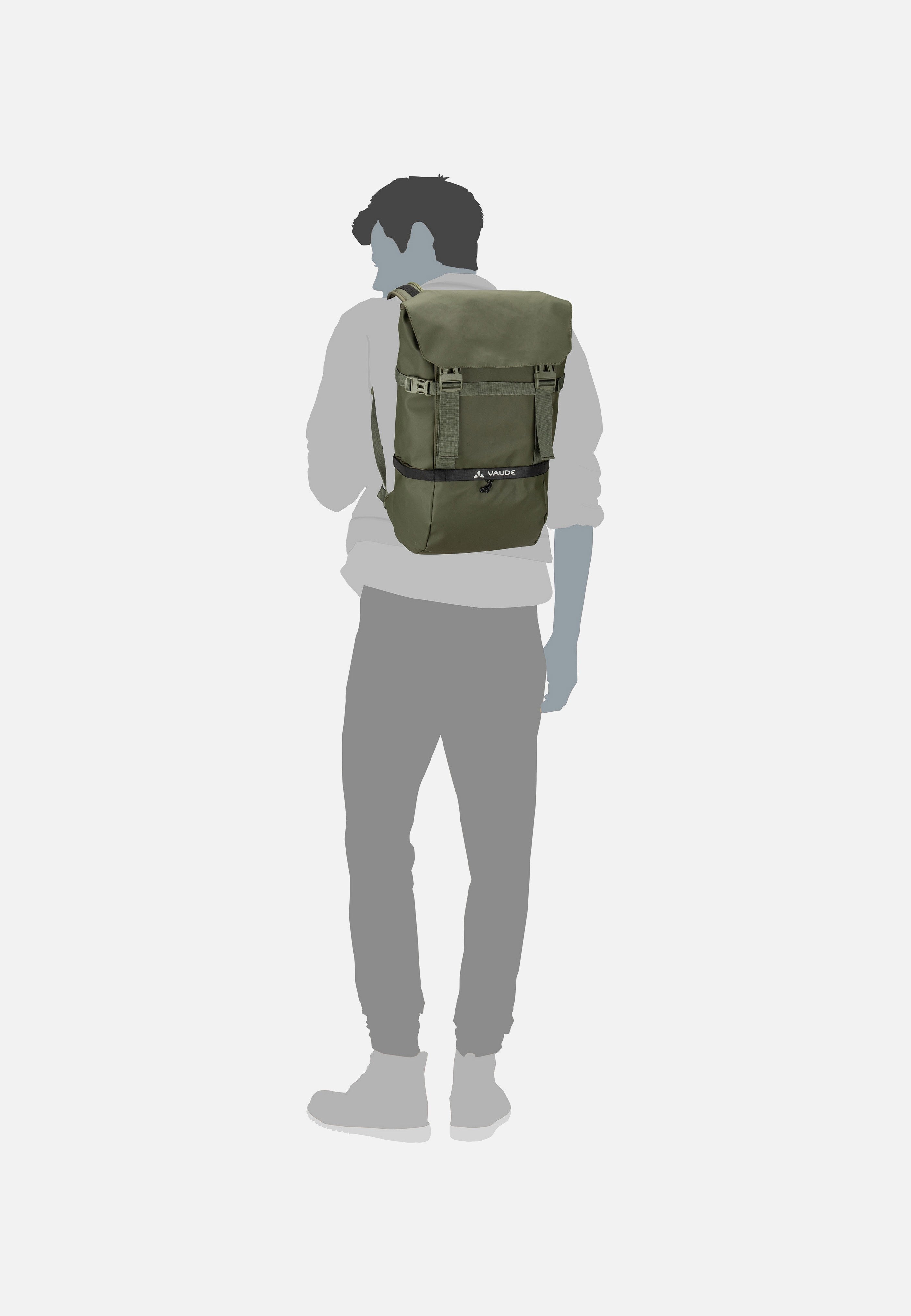 Vaude - Mineo Daypack 30 Khaki - Rolltop Backpack | Neutral-Image