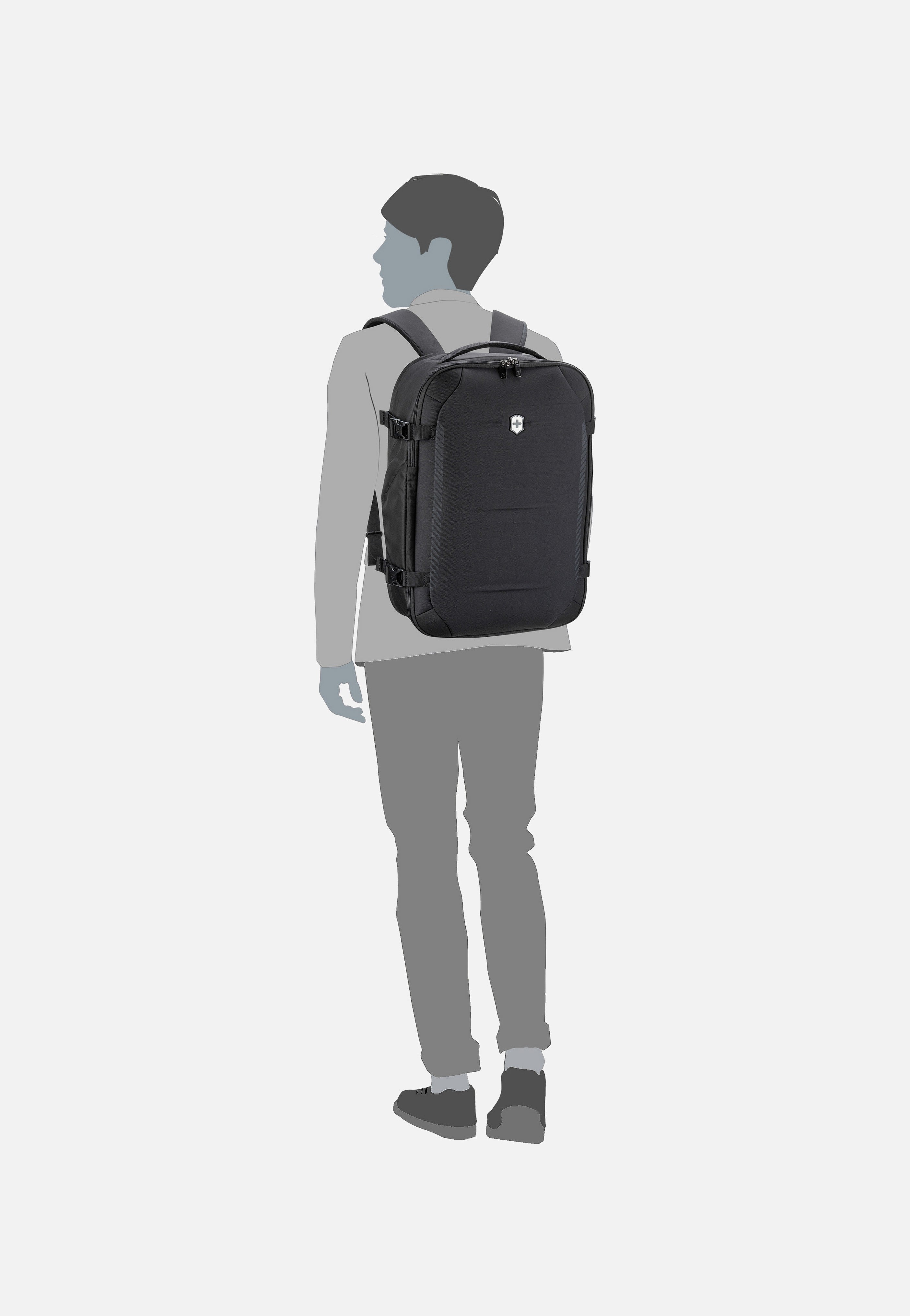 Victorinox - Crosslight Boarding Bag Black - Travel Backpack | Neutral-Image