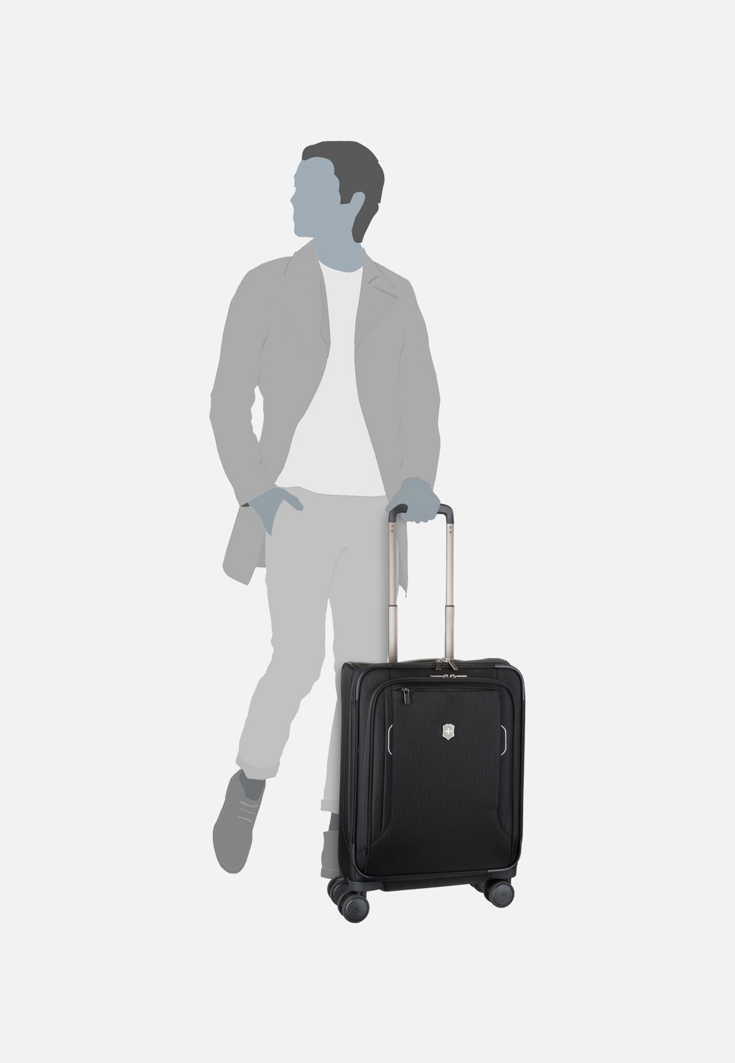 Victorinox - Werks Traveler 6 Global Carry-On Black - Suitcase | Neutral-Image