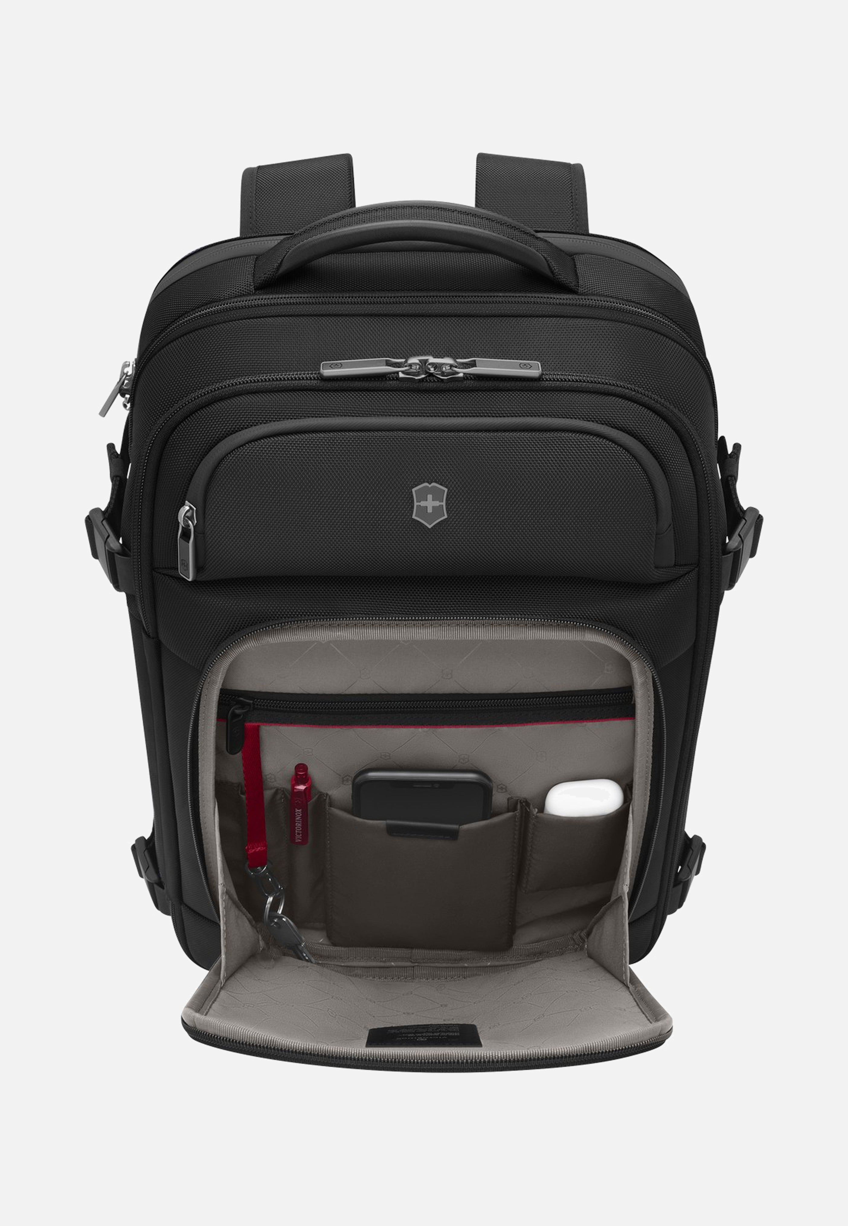 Victorinox Werks Traveler 7.0 Boarding Bag Black Travel Rucksack
