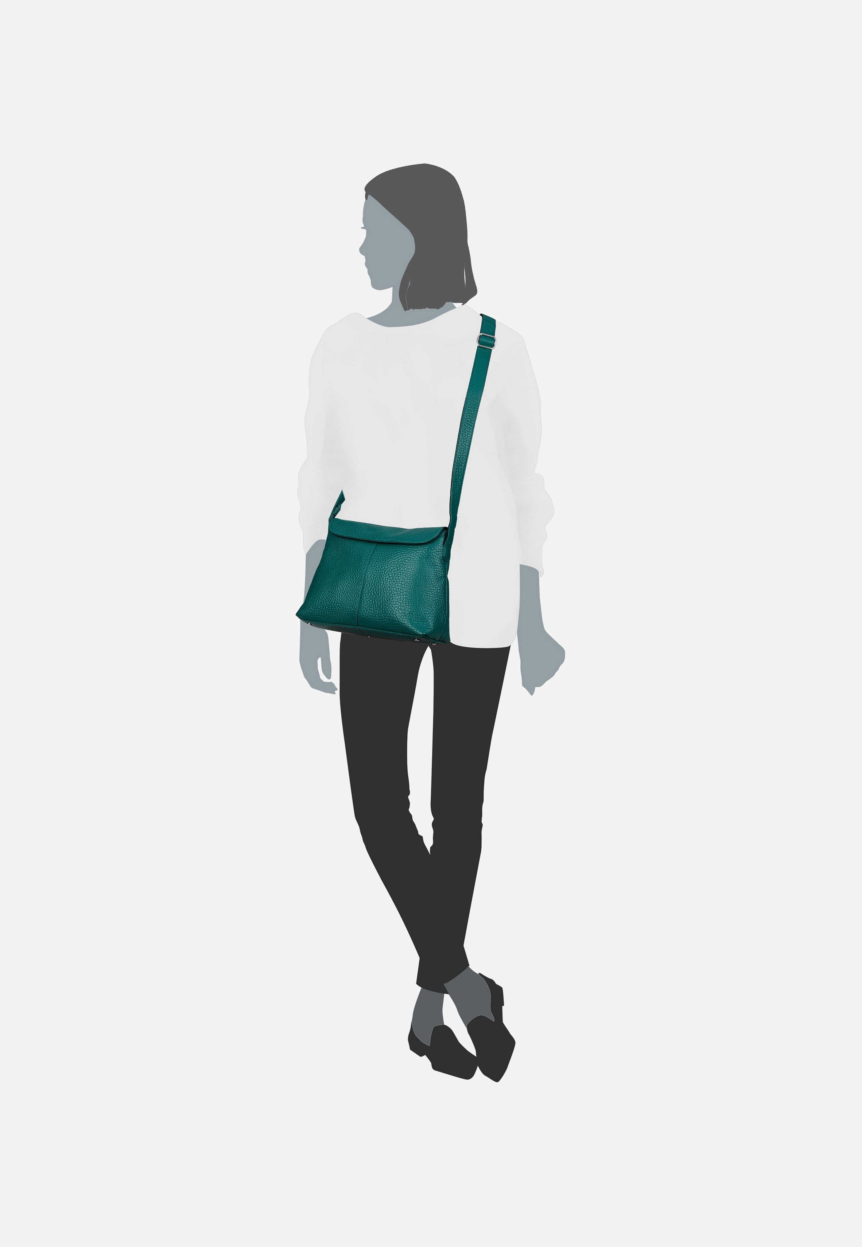 Voi - Adela 22144 Smaragd - Pouch Bag | Women-Image