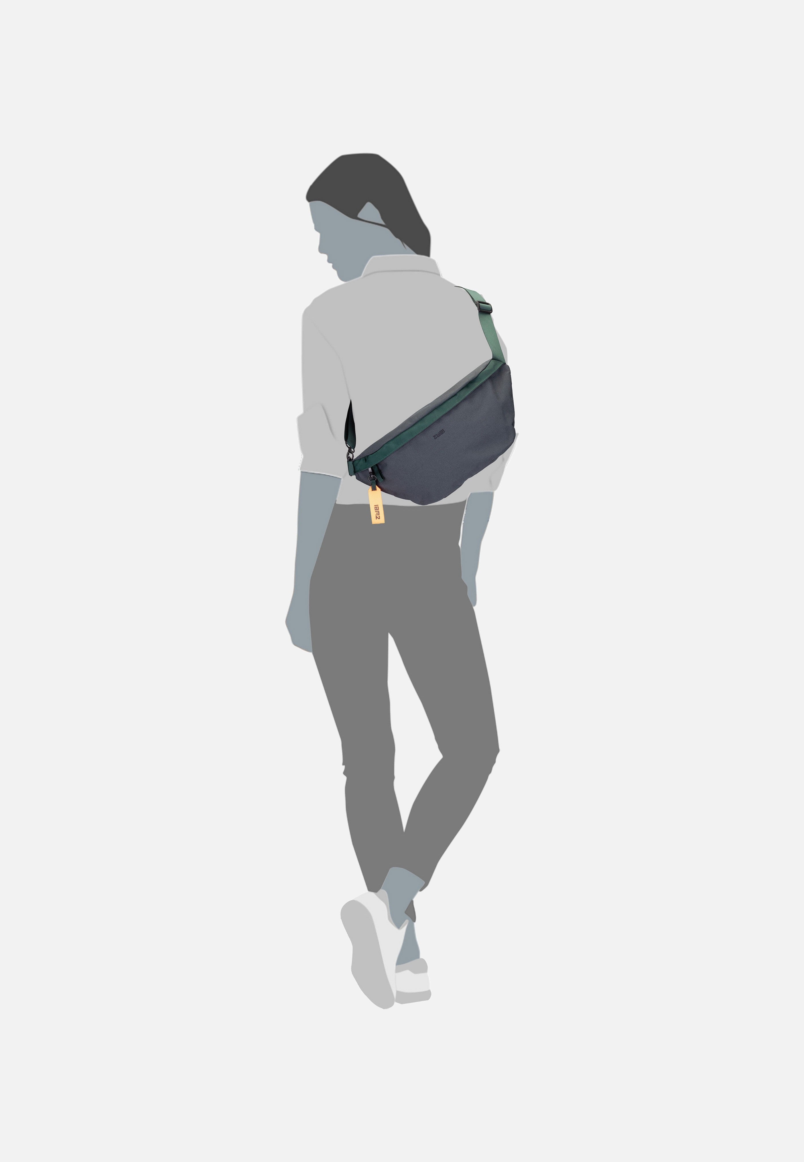 zwei - Alex ALH80 Pine - Sling Bag | Neutral-Image