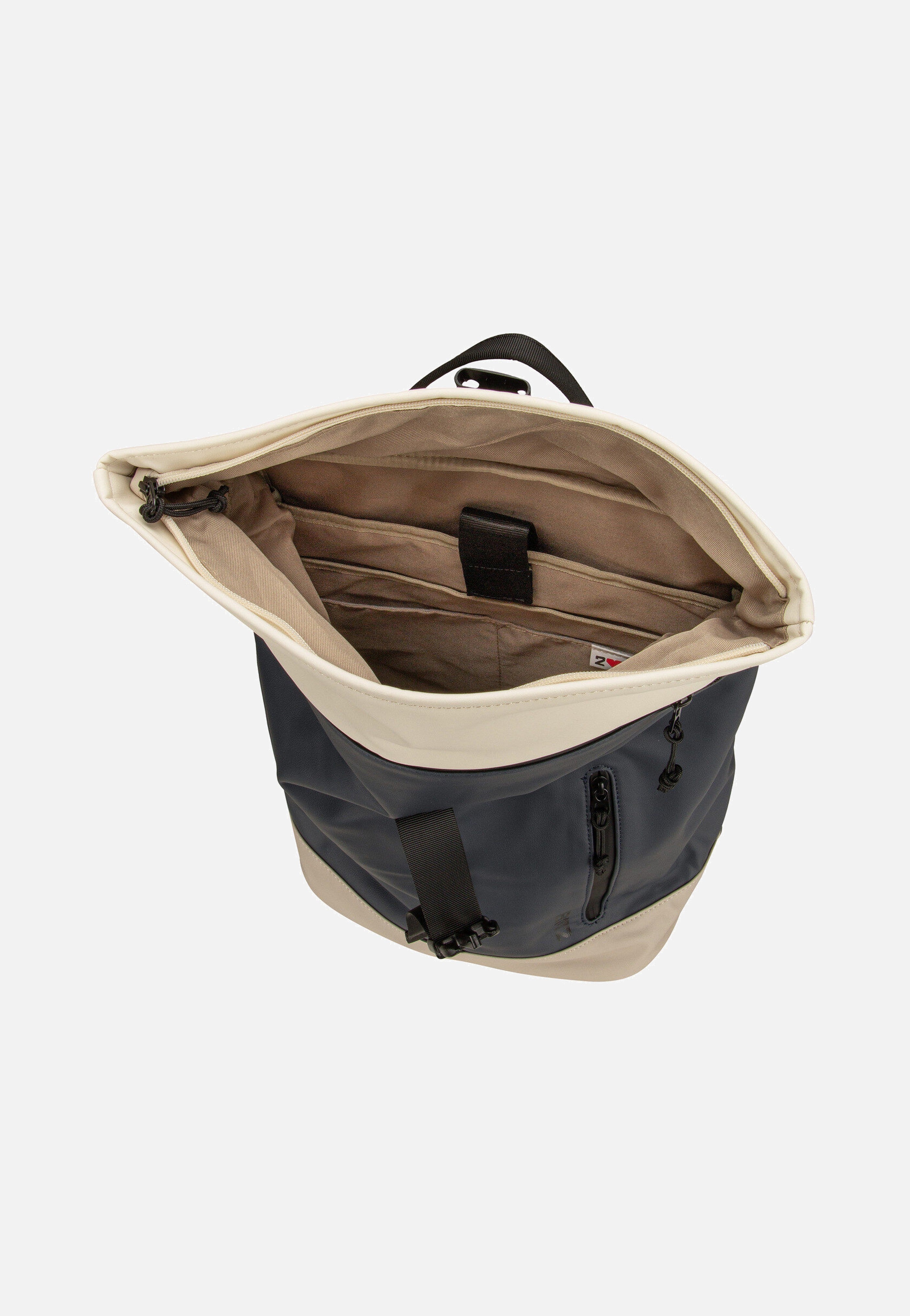 zwei Cargo CAR200 White/Blue Rolltop Rucksack