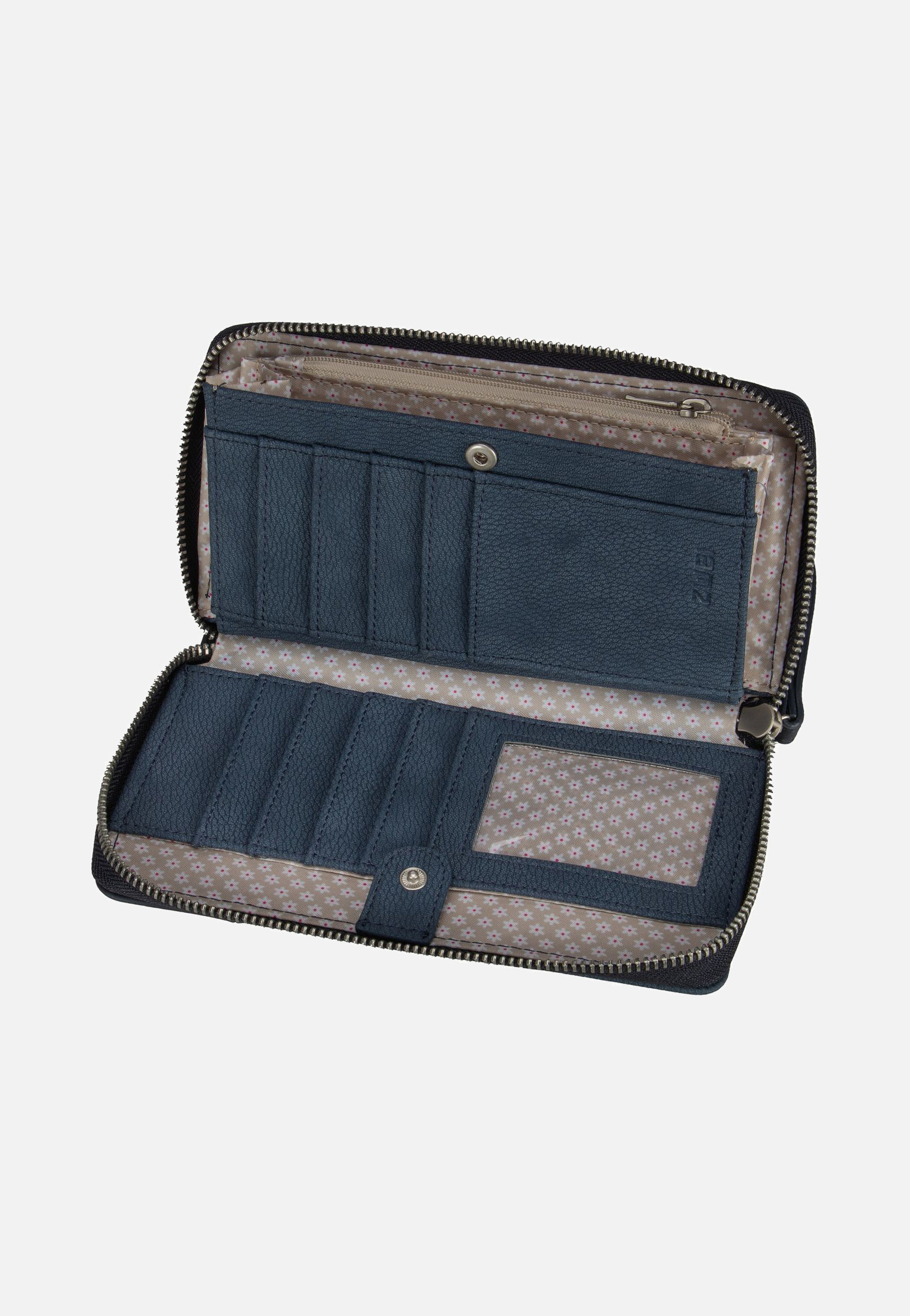 zwei - Eva EV2 Nubuk/Ink - Wallet | Women-Image