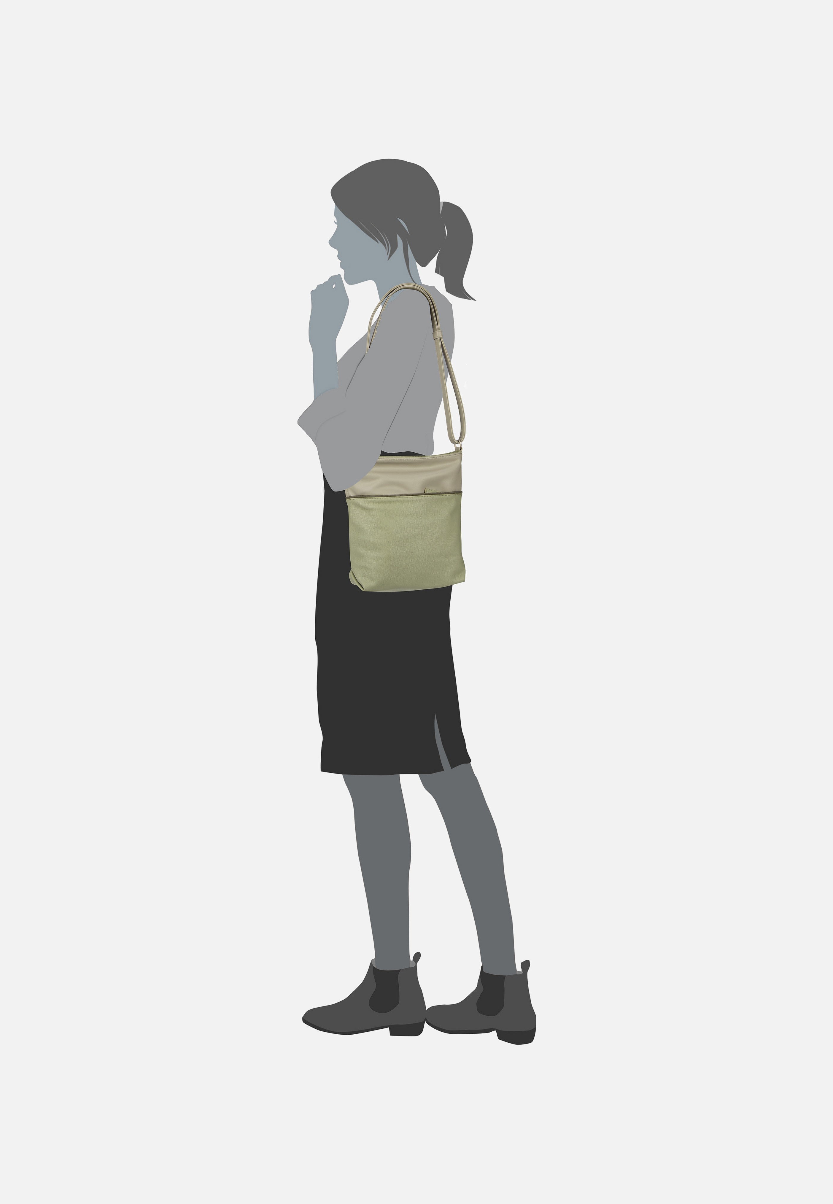 zwei - Jana J10 Jade - Pouch Bag | Women-Image