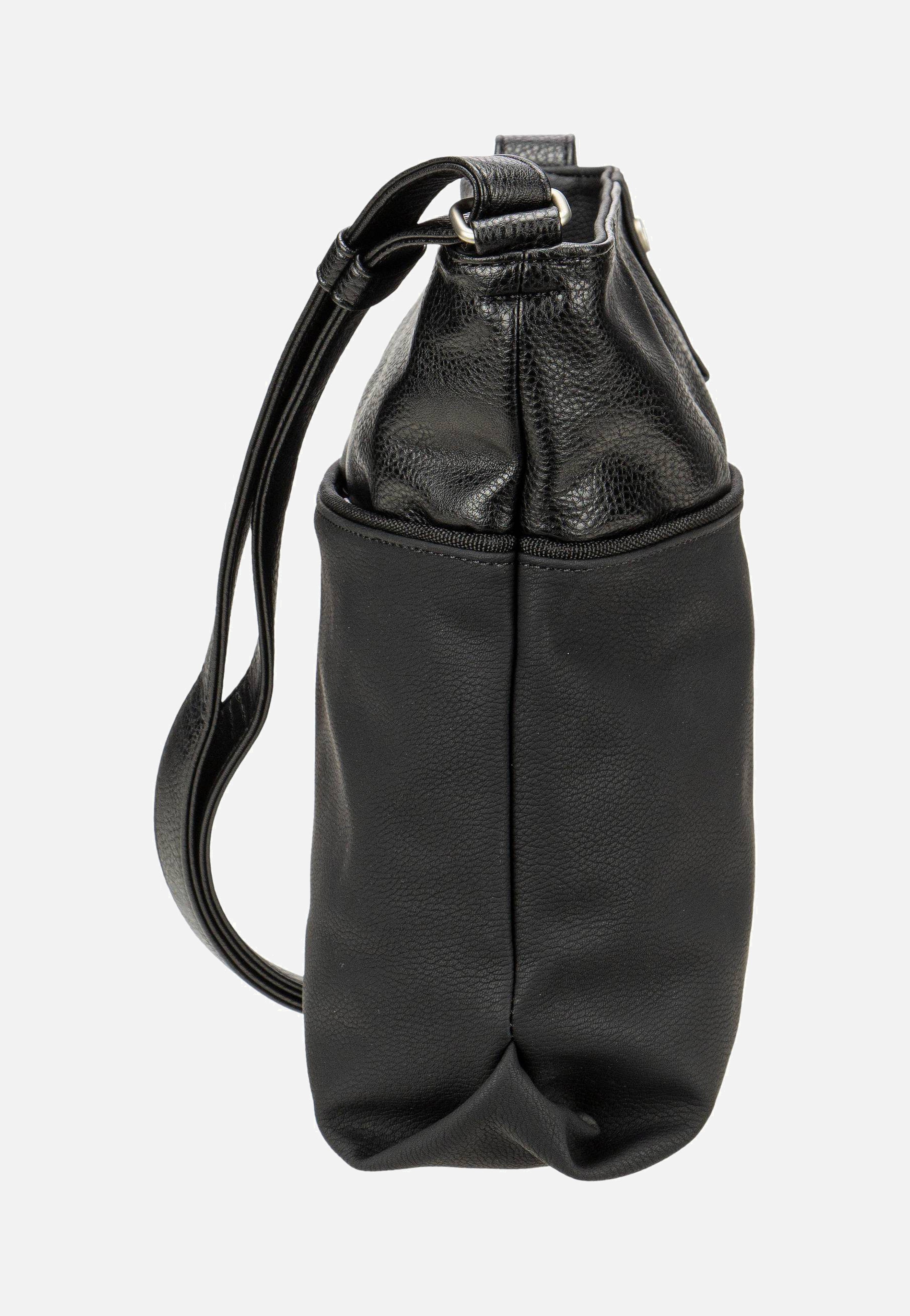 zwei - Jana J10 Nubuk/Black - Pouch Bag | Women-Image