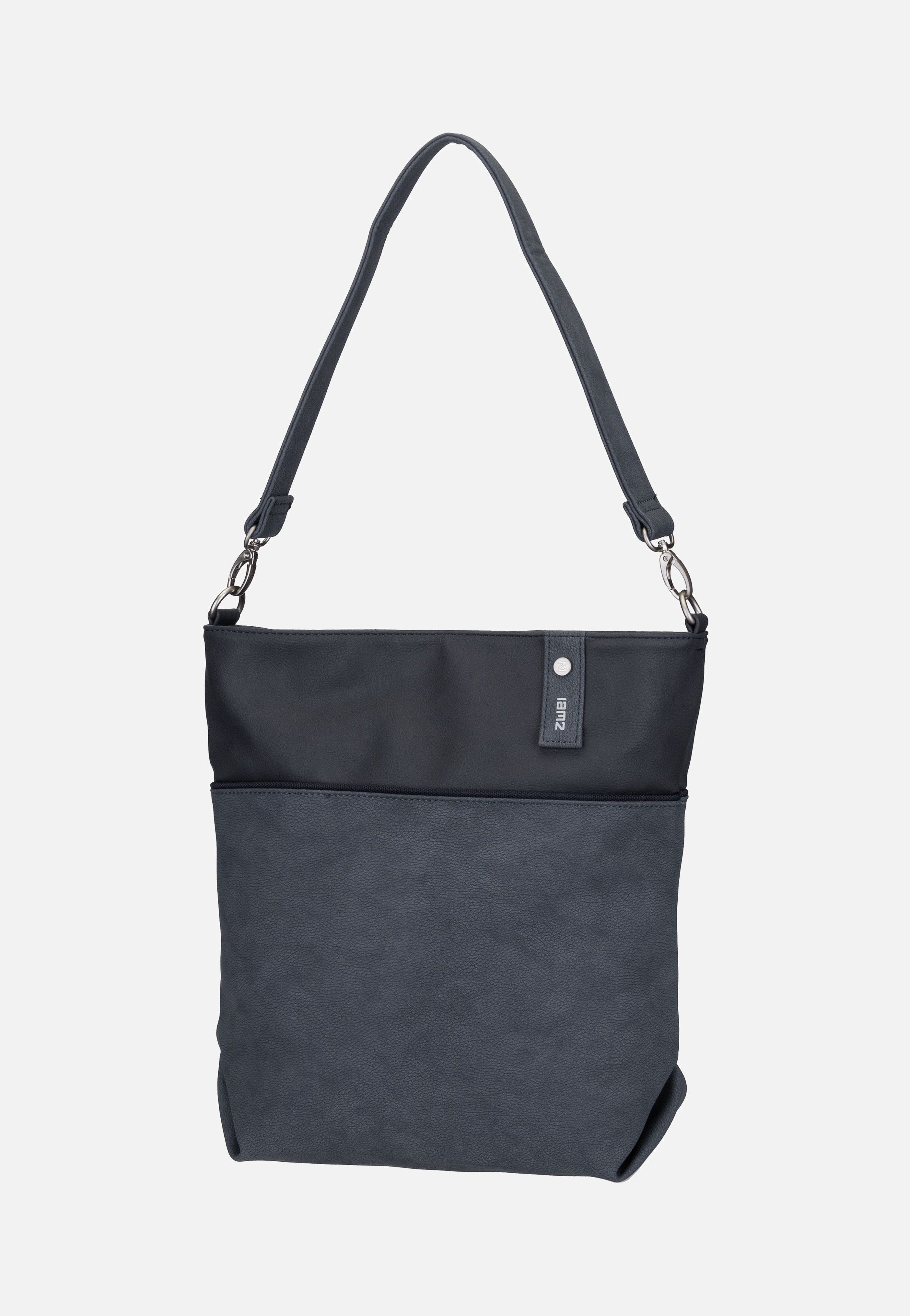 zwei - Jana J12 Nubuk/Ink - Pouch Bag | Women-Image