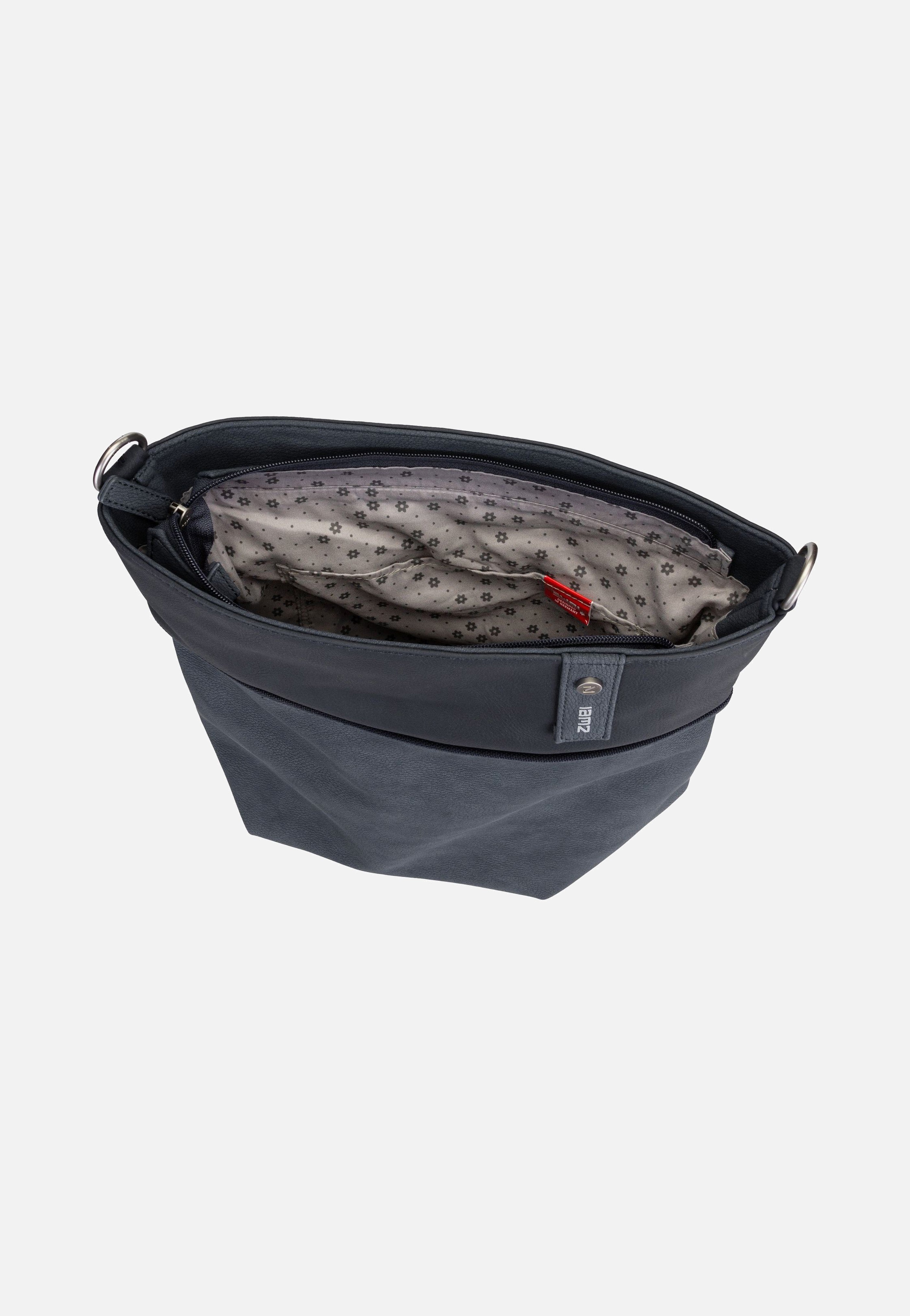 zwei - Jana J12 Nubuk/Ink - Pouch Bag | Women-Image