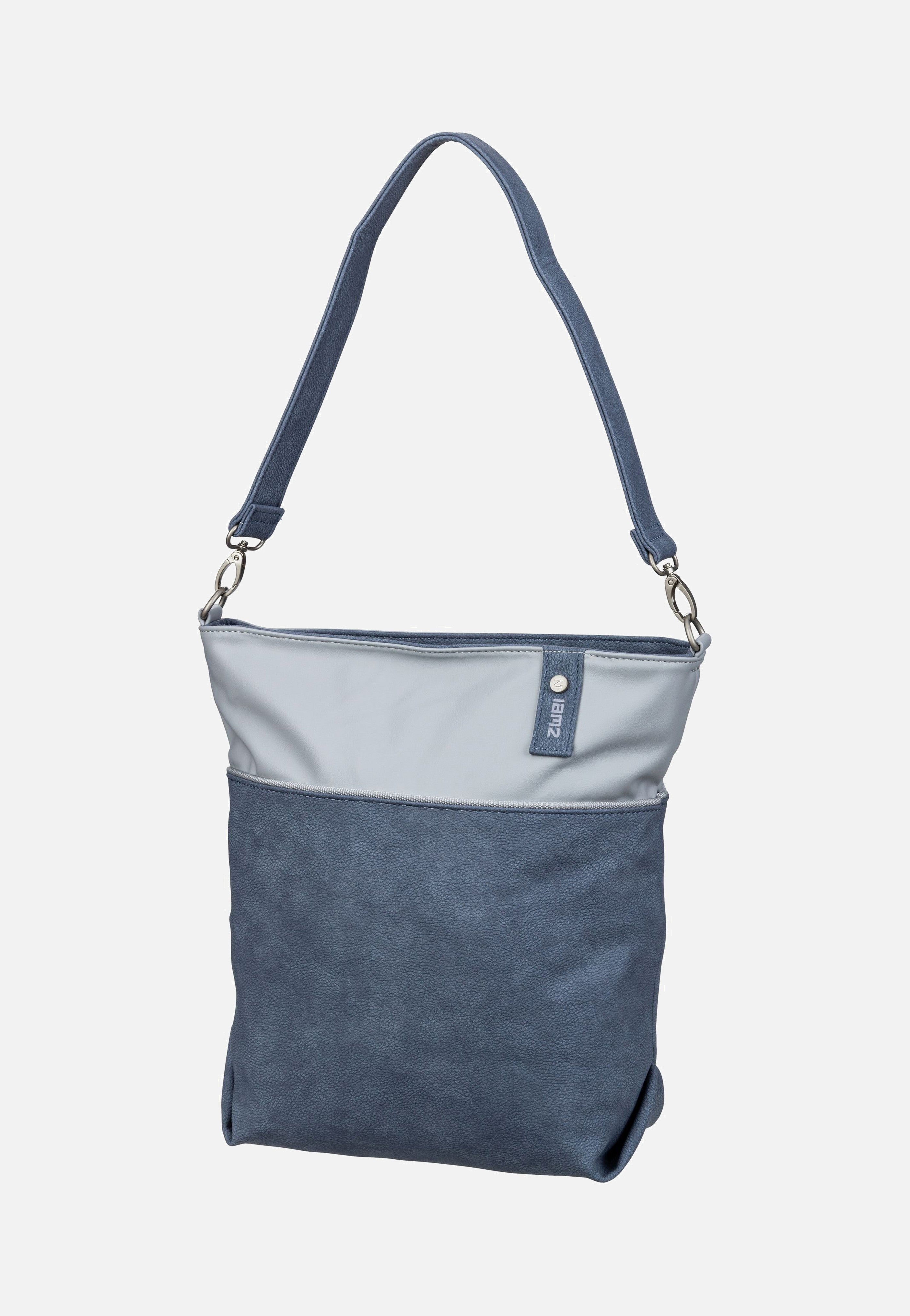 zwei Jana J12 Nubuk/Sky Beuteltasche