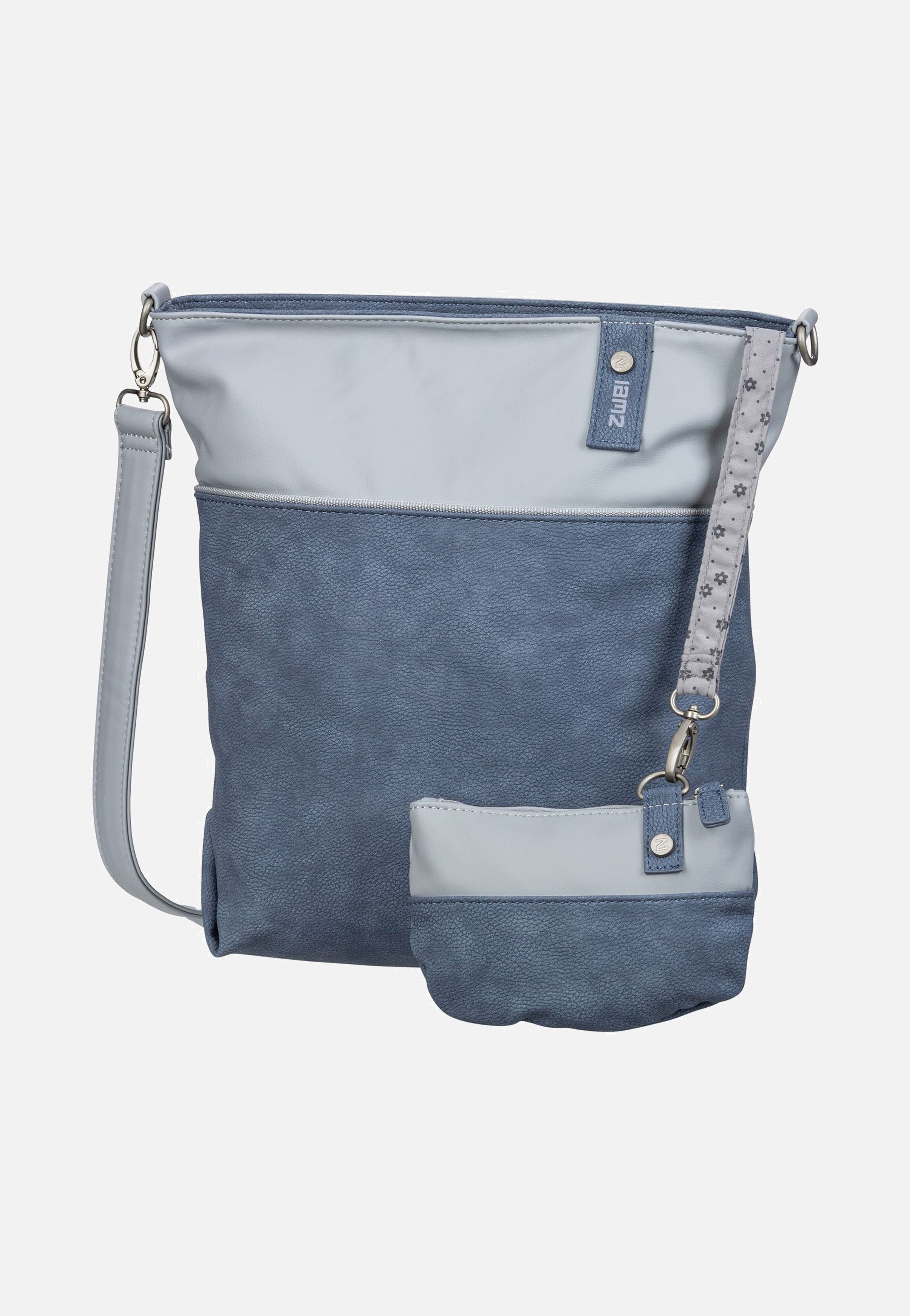 zwei - Jana J12 Nubuk/Sky - Pouch Bag | Women-Image