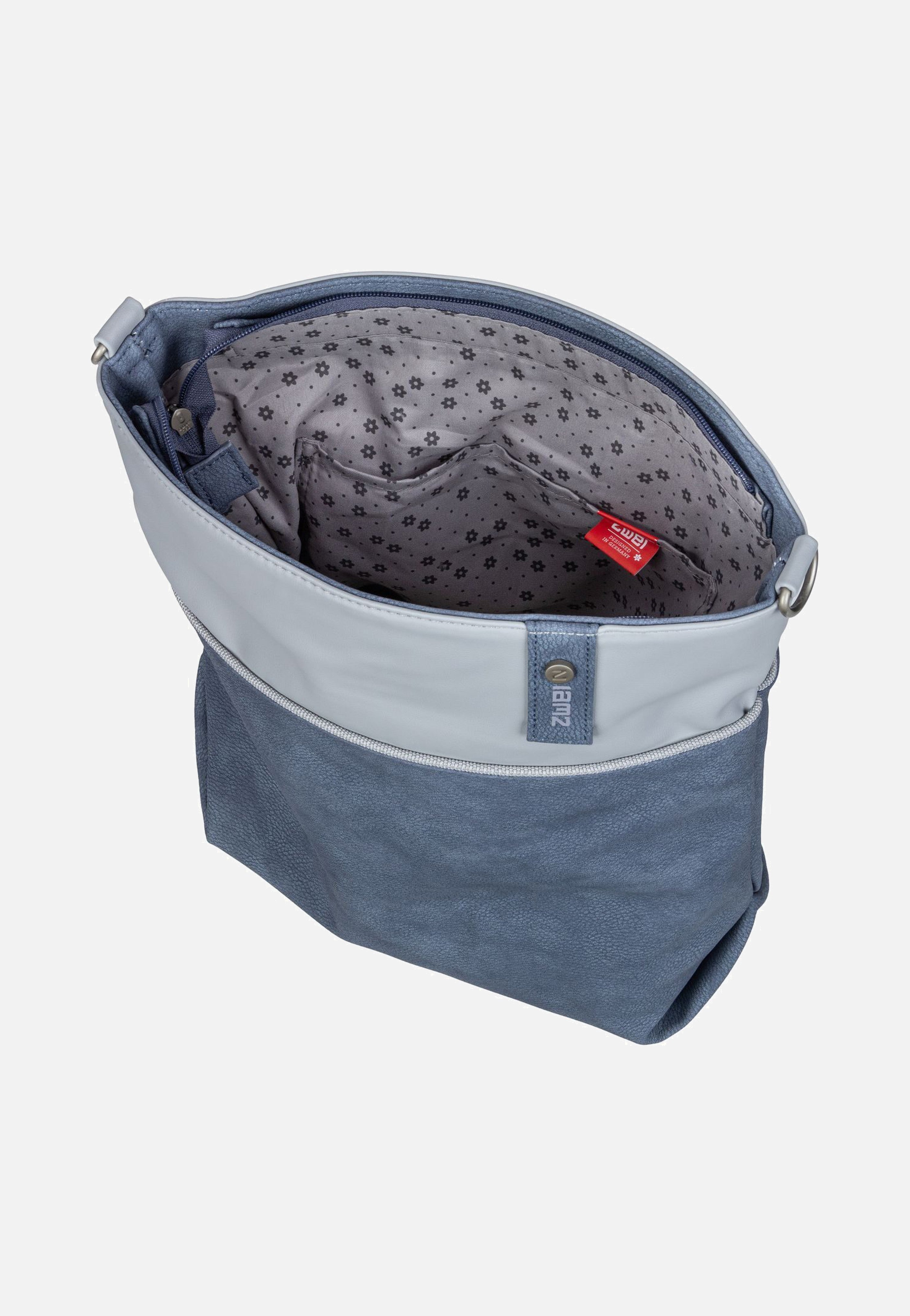 zwei - Jana J12 Nubuk/Sky - Pouch Bag | Women-Image