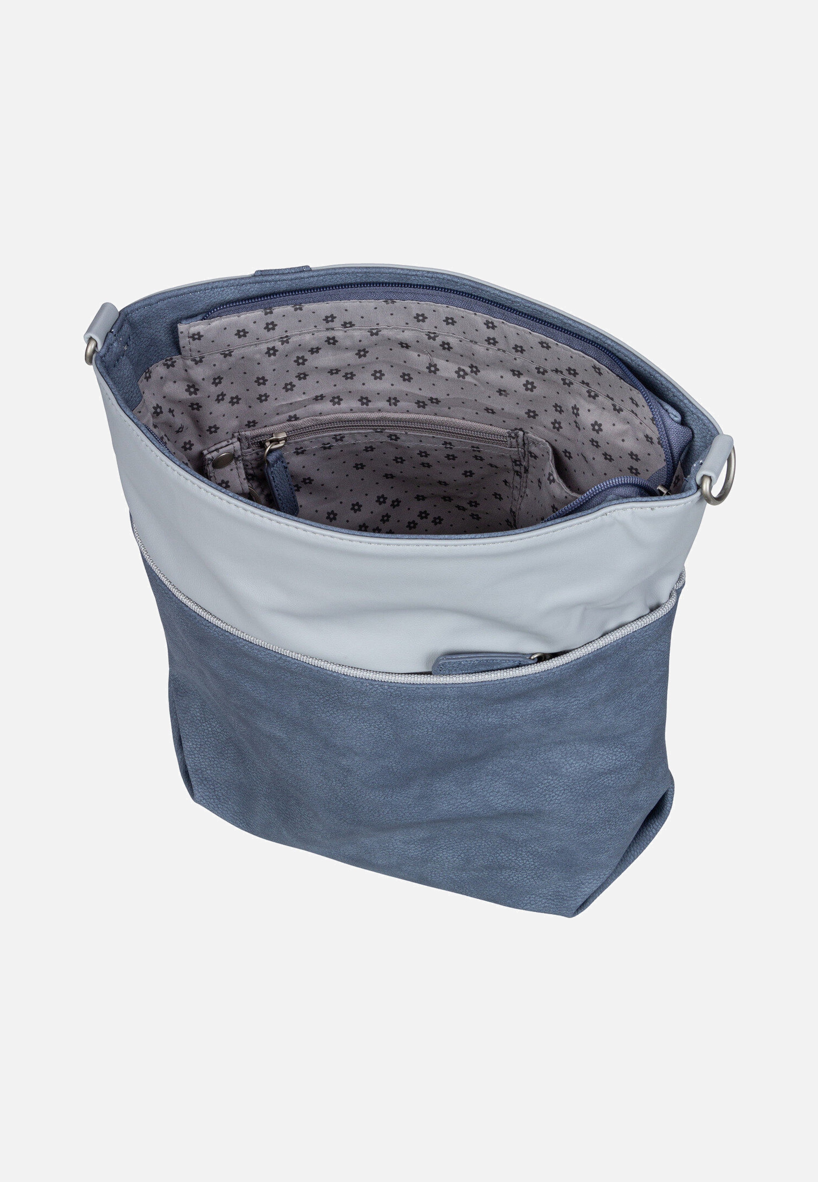 zwei Jana J12 Nubuk/Sky Beuteltasche