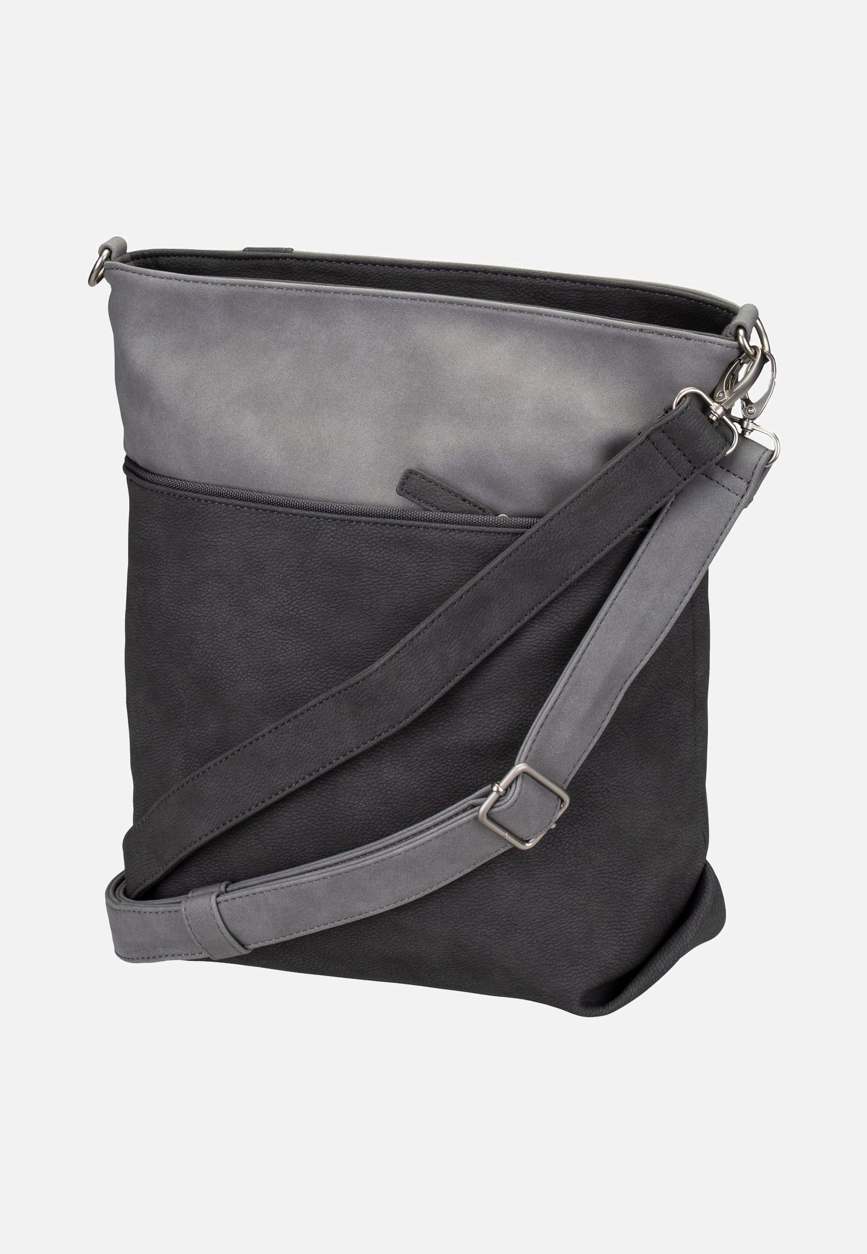 zwei - Jana J12 Nubuk/Stone - Pouch Bag | Women-Image