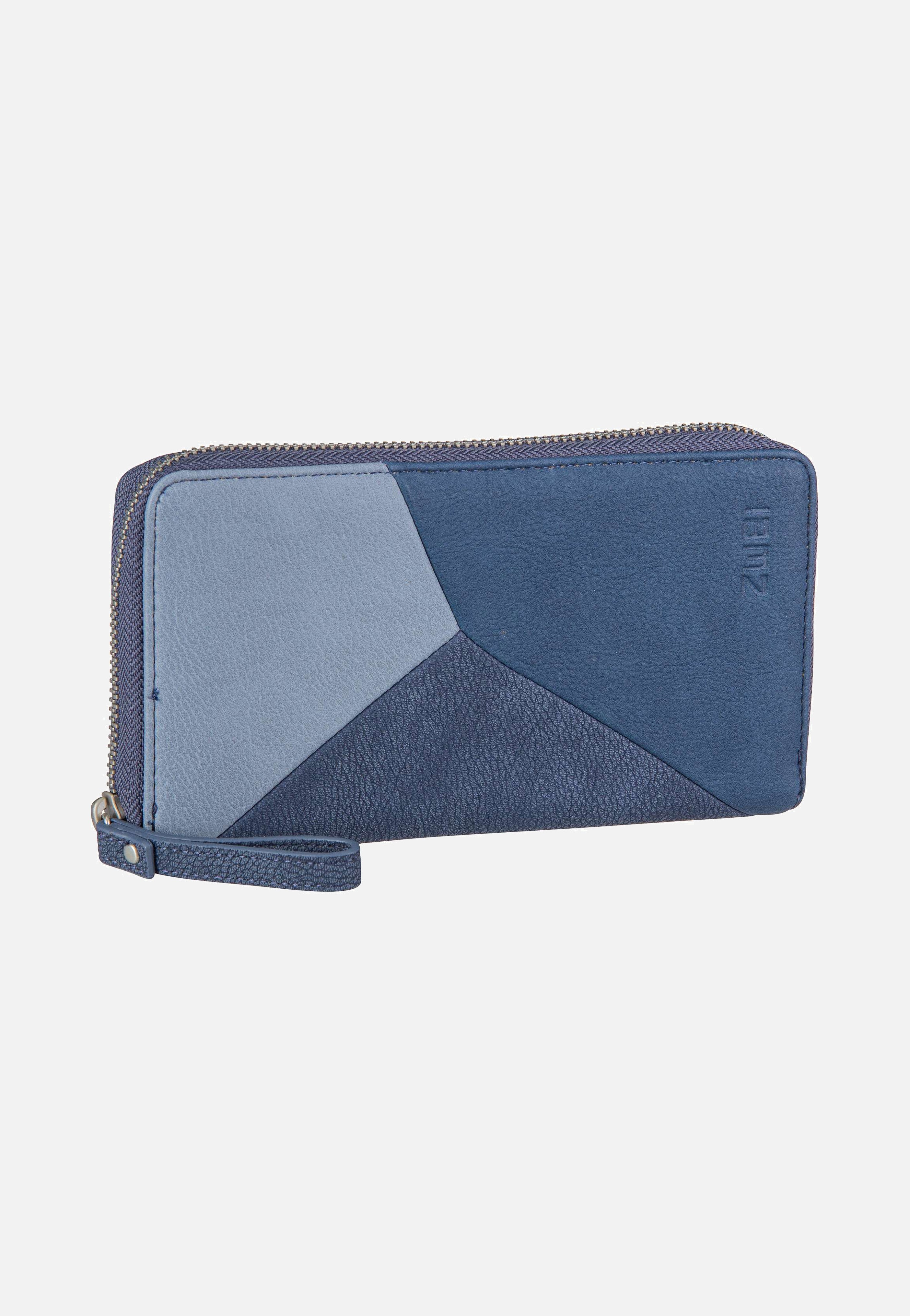 zwei - Jana J2 Nubuk/Blue - Wallet | Women-Image