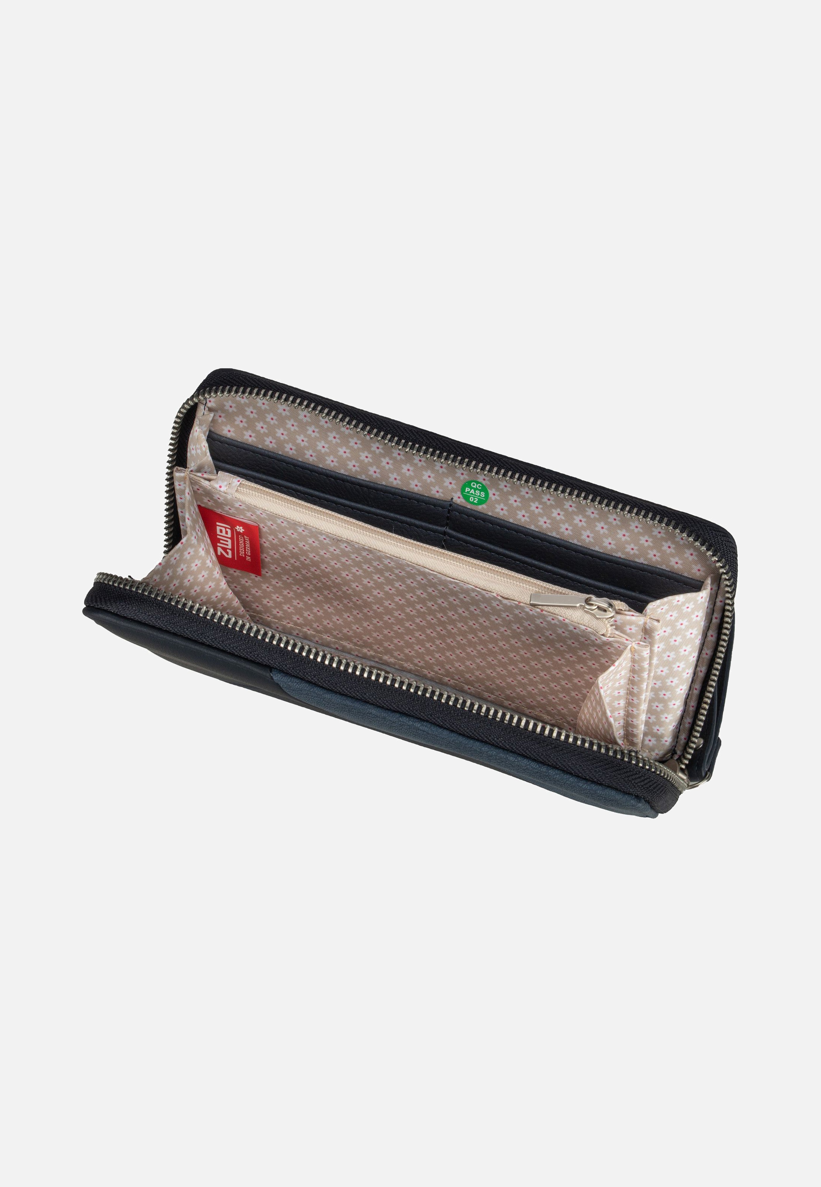 zwei - Jana J2 Nubuk/Ink - Wallet | Women-Image