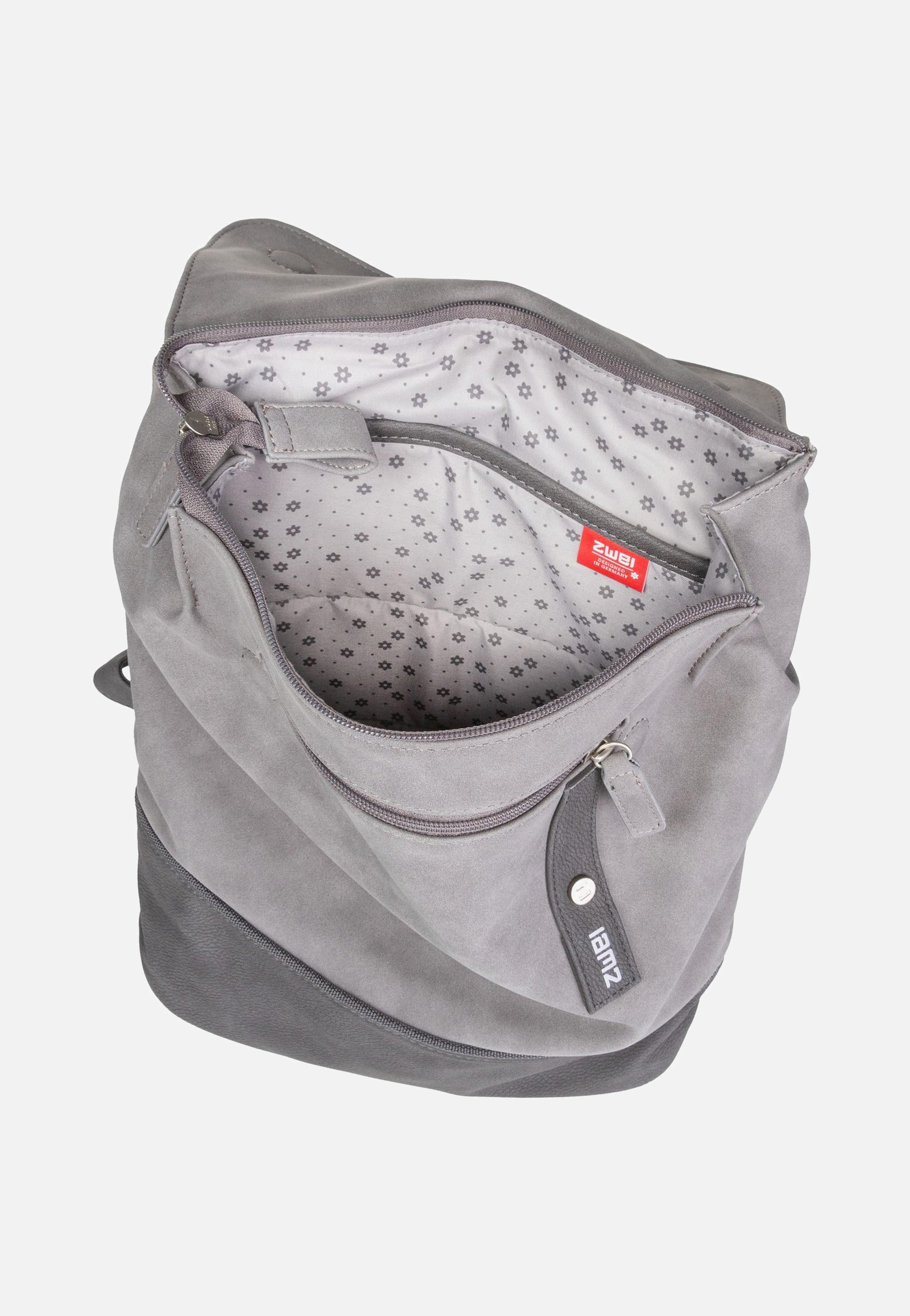zwei - Jana JR13 Nubuk/Stone - Backpack | Women-Image