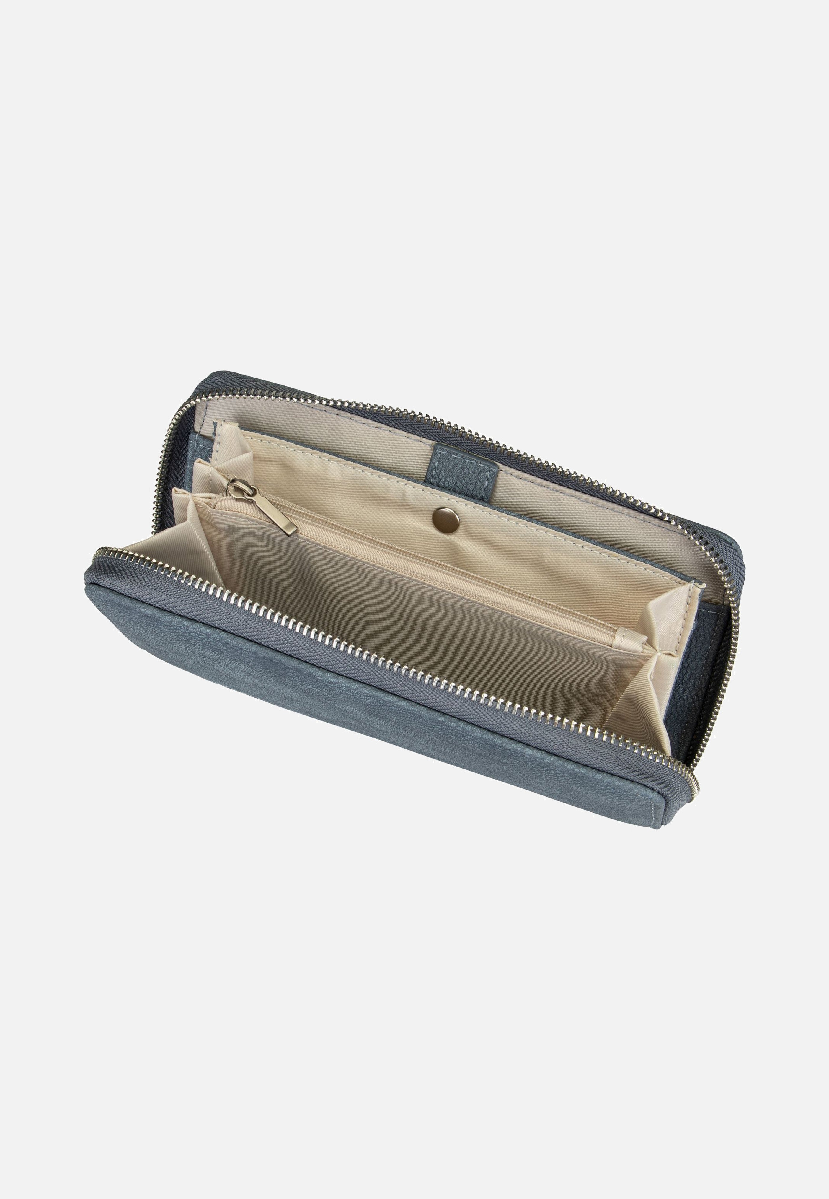 zwei Mademoiselle M.Wallet MW2 Nubuk/Sky Portemonnaie