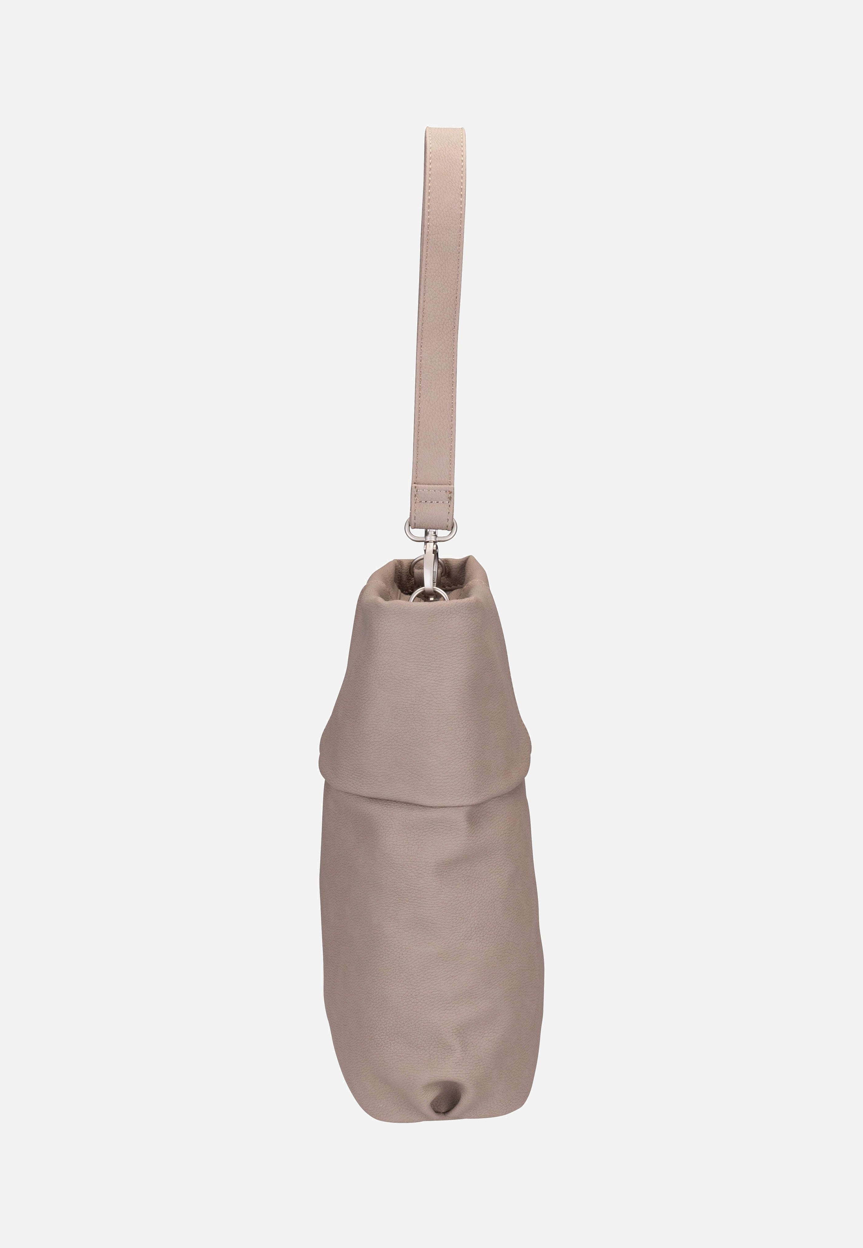 zwei - Mademoiselle M12 Nubuk/Cappucino - Hobo Bag | Women-Image