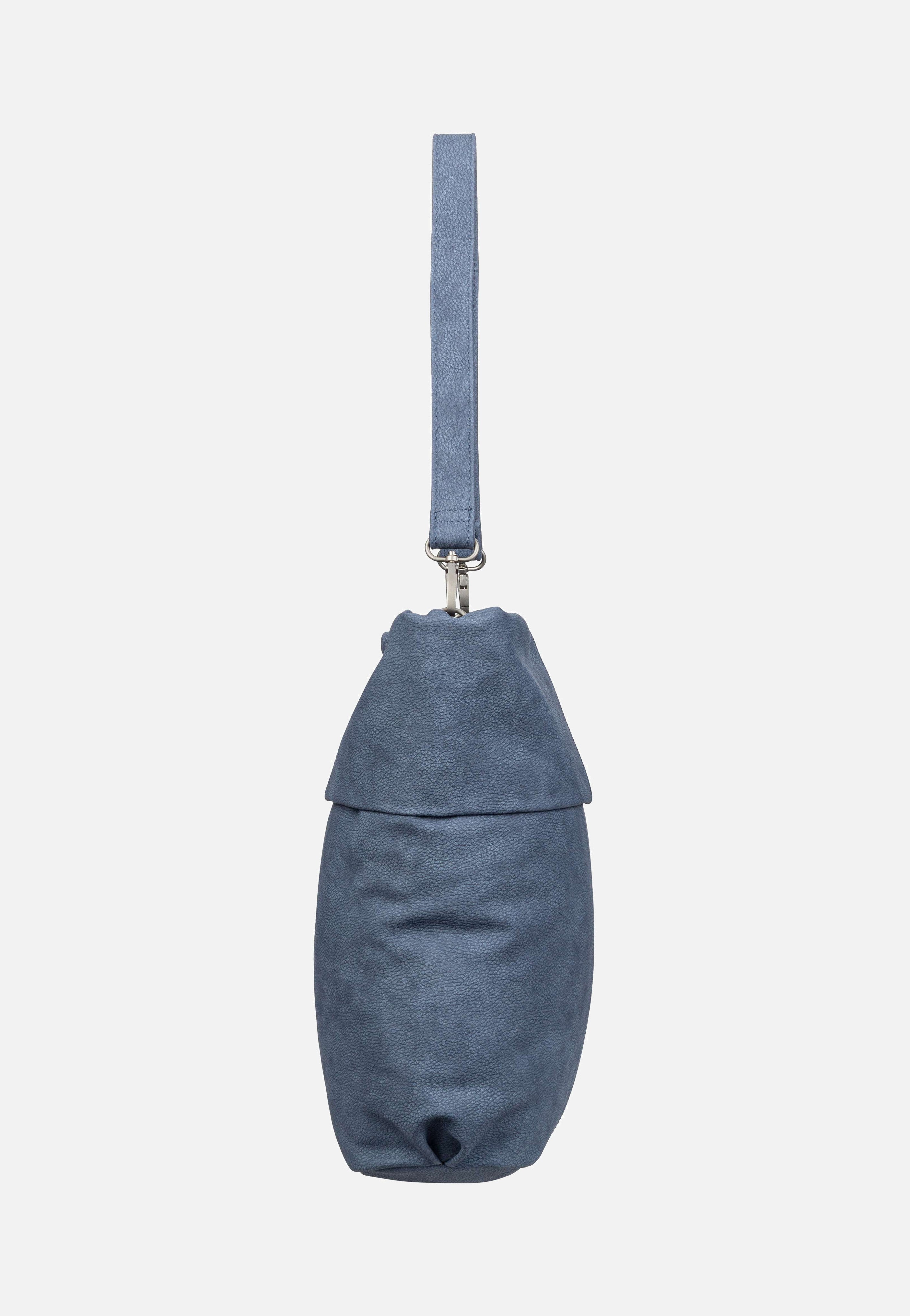 zwei - Mademoiselle M12 Nubuk/Sky - Hobo Bag | Women-Image