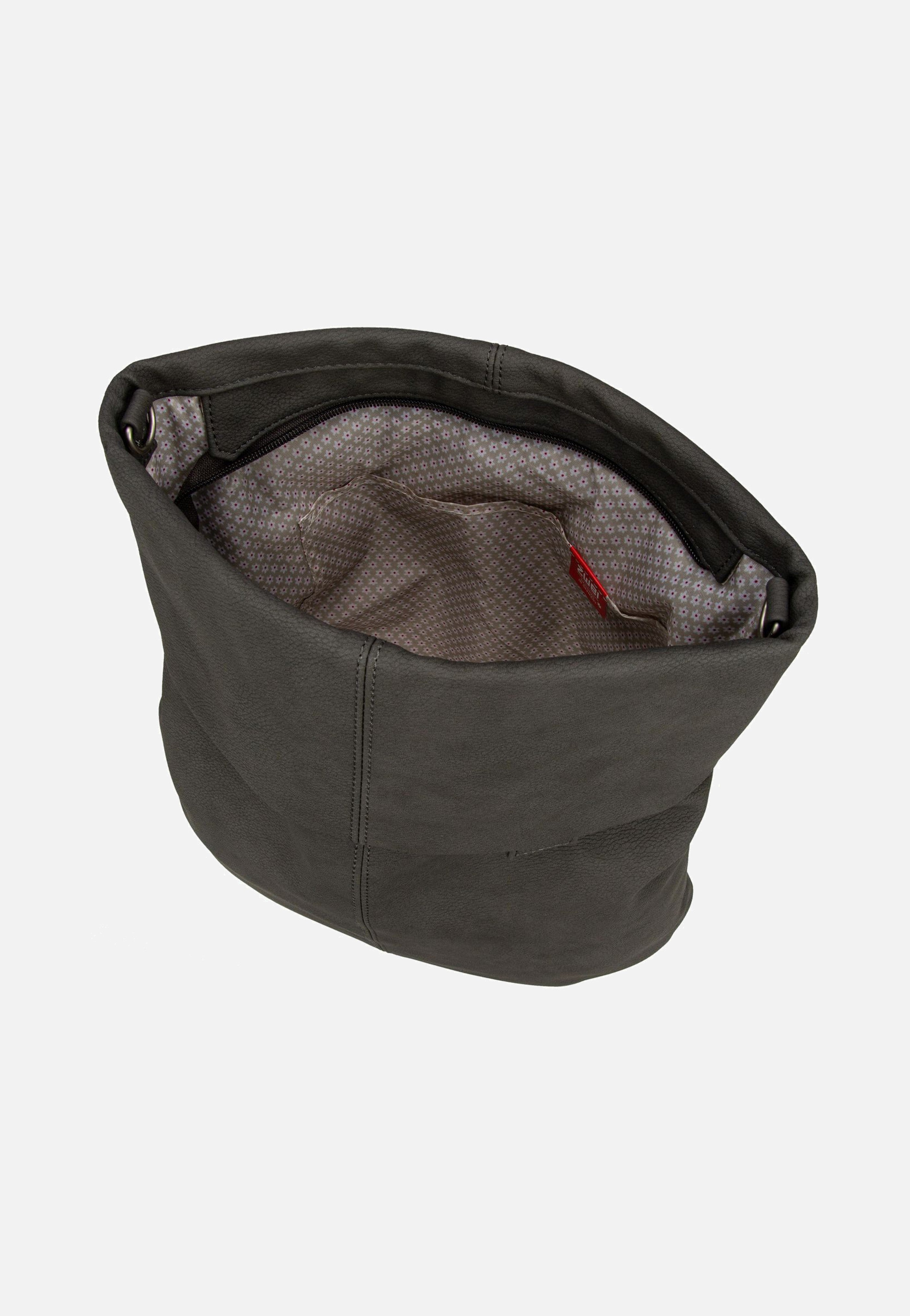 zwei Mademoiselle M12 Nubuk/Stone Hobo Bag