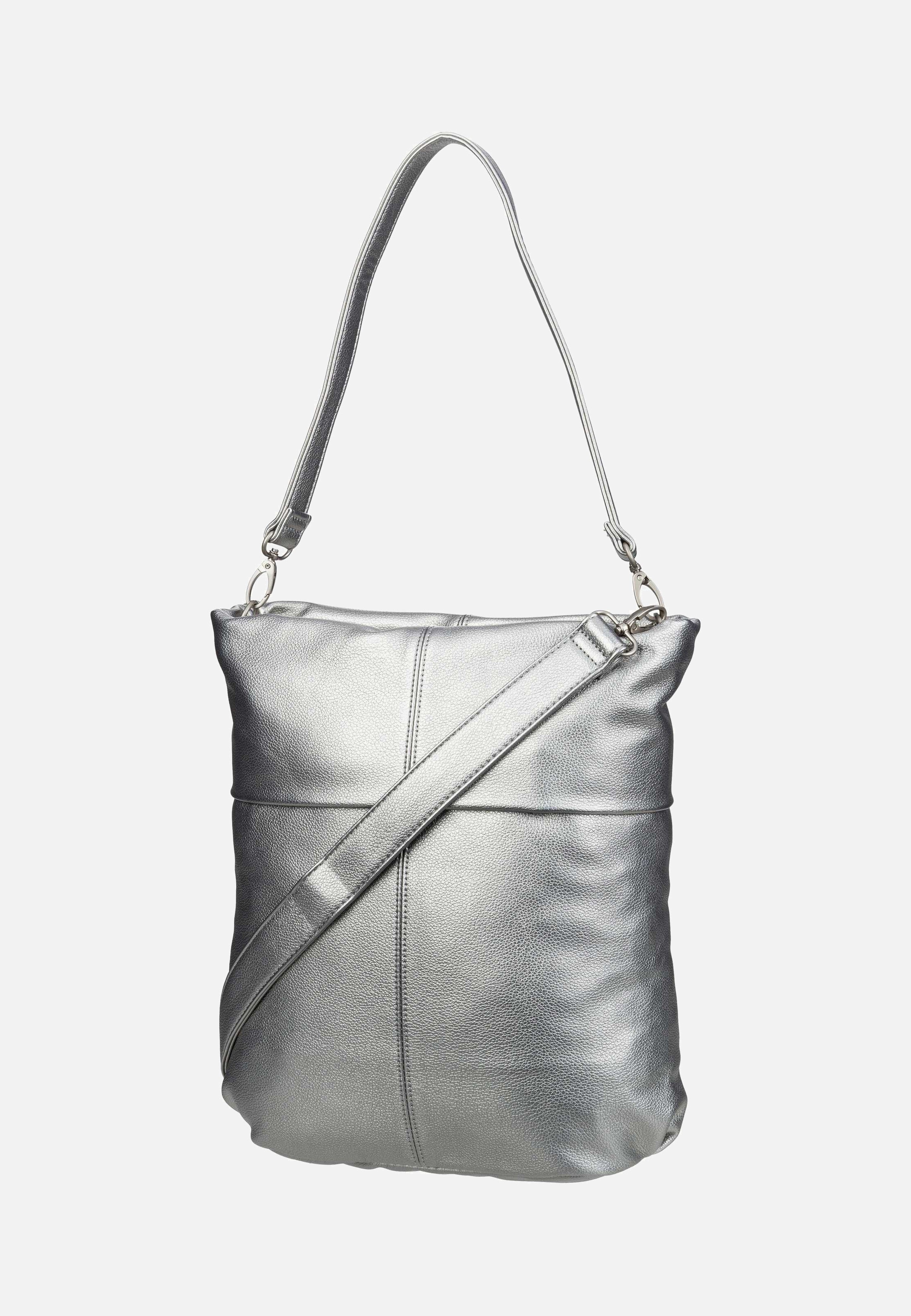 zwei - Mademoiselle M12 Silver - Hobo Bag | Women-Image