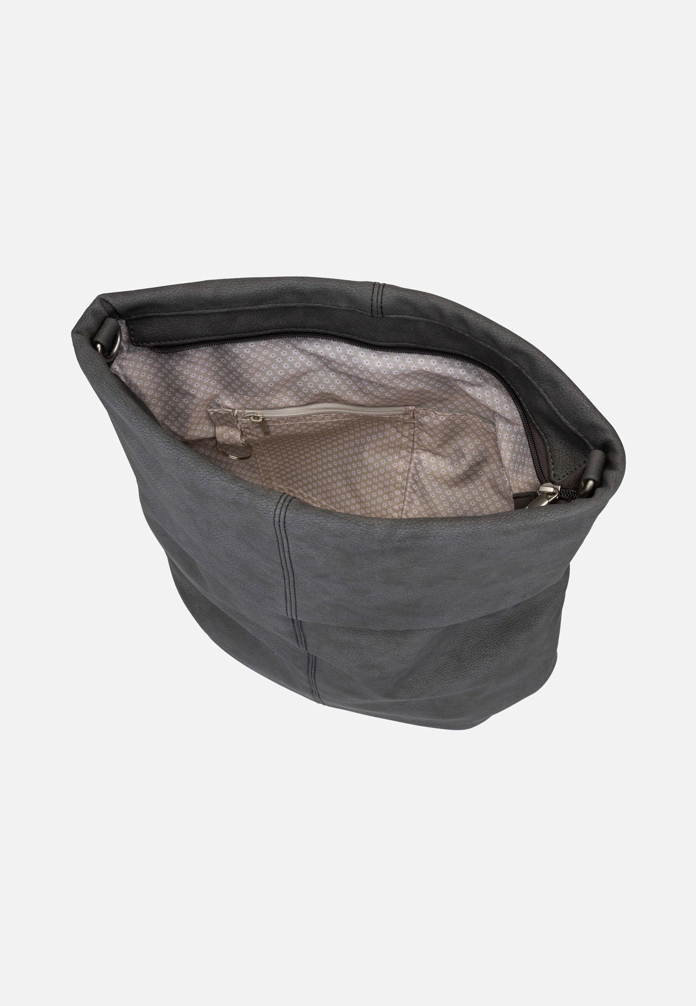 zwei - Mademoiselle M140 Nubuk/Stone - Hobo Bag | Women-Image