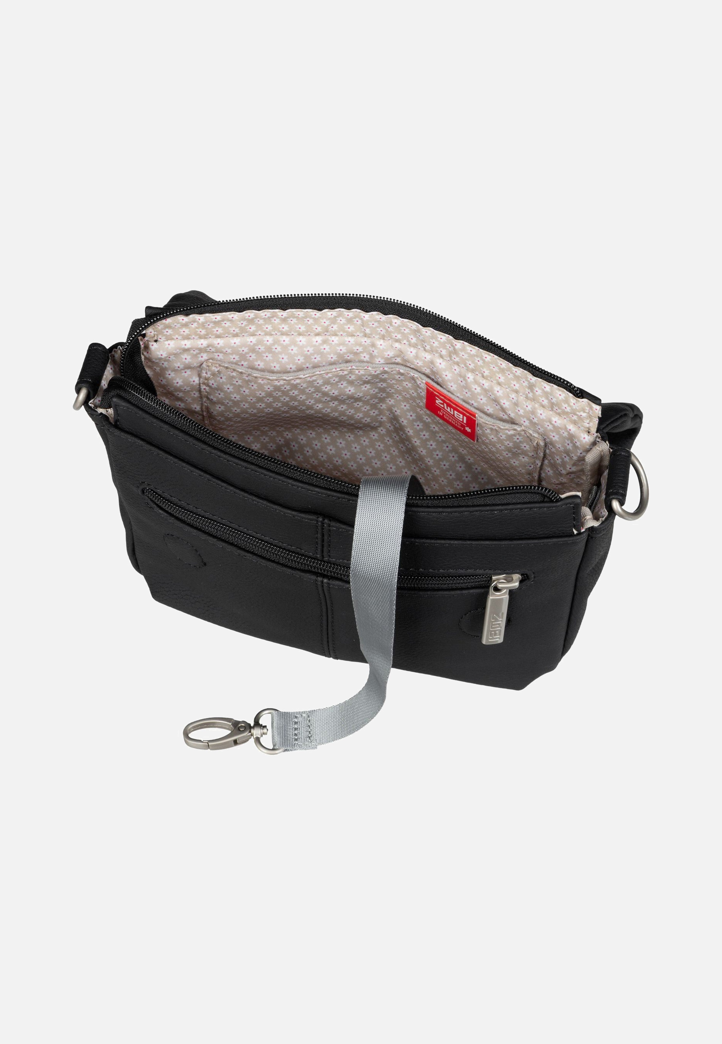 zwei - Mademoiselle M40 Nubuk/Black - Crossbody Bag | Women-Image