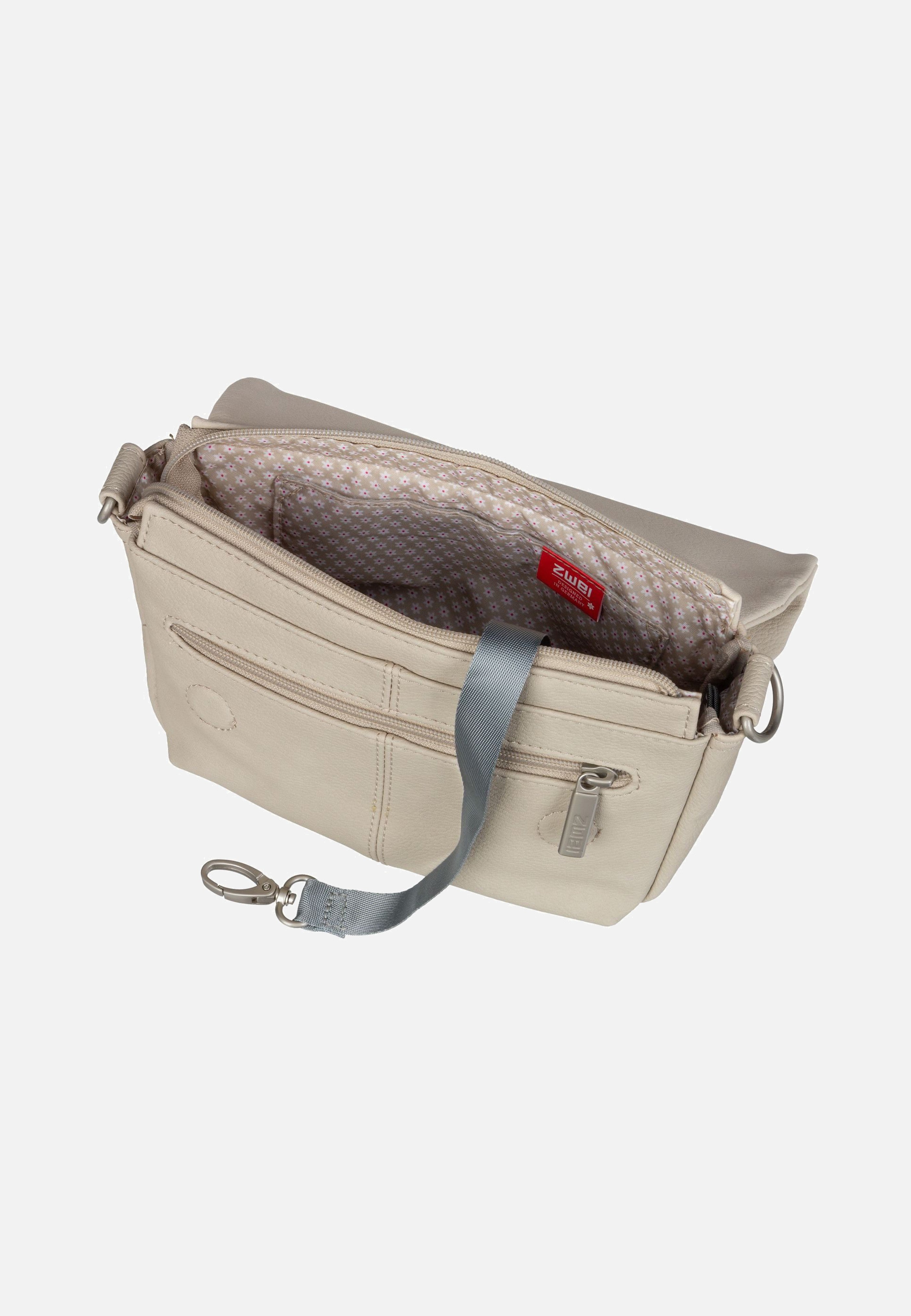 zwei Mademoiselle M40 Nubuk/Linen Umhängetasche