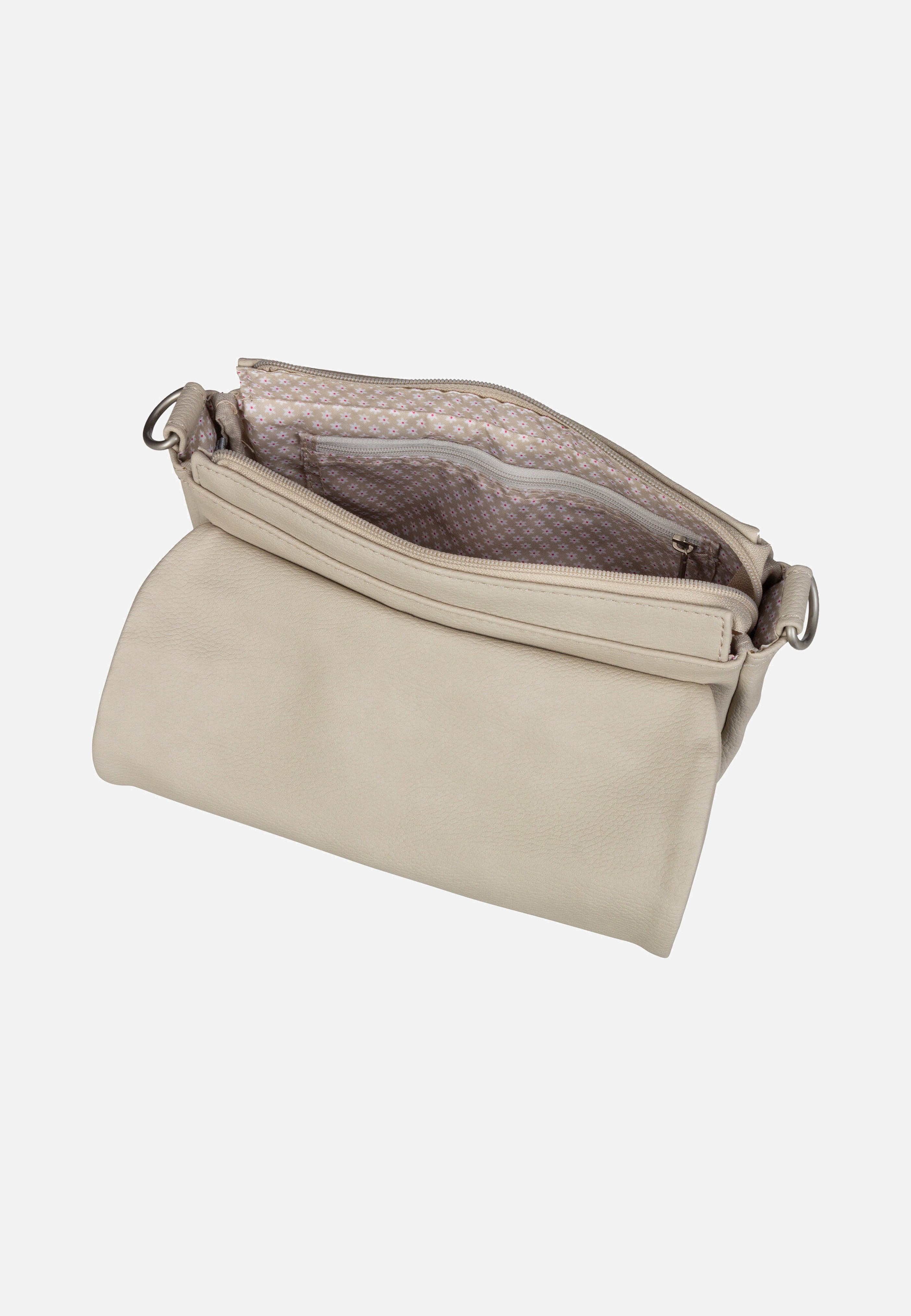 zwei Mademoiselle M40 Nubuk/Linen Umhängetasche