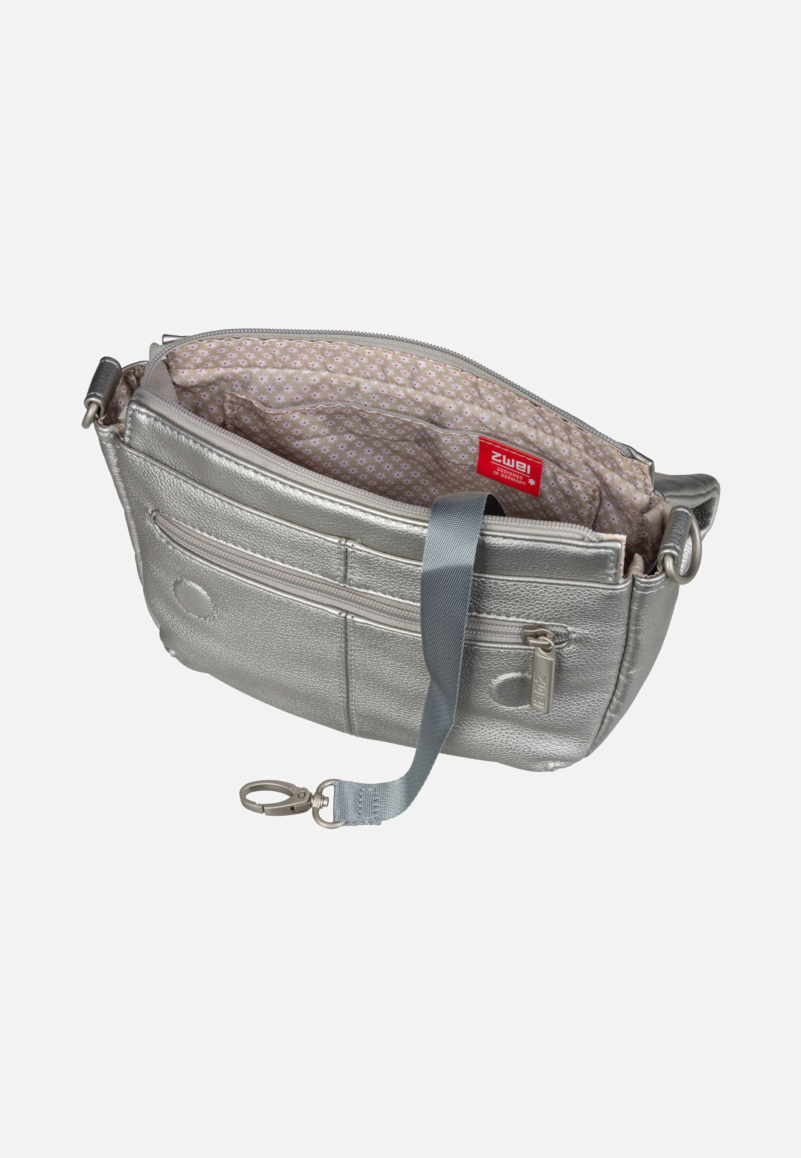 zwei - Mademoiselle M40 Silver - Crossbody Bag | Women-Image