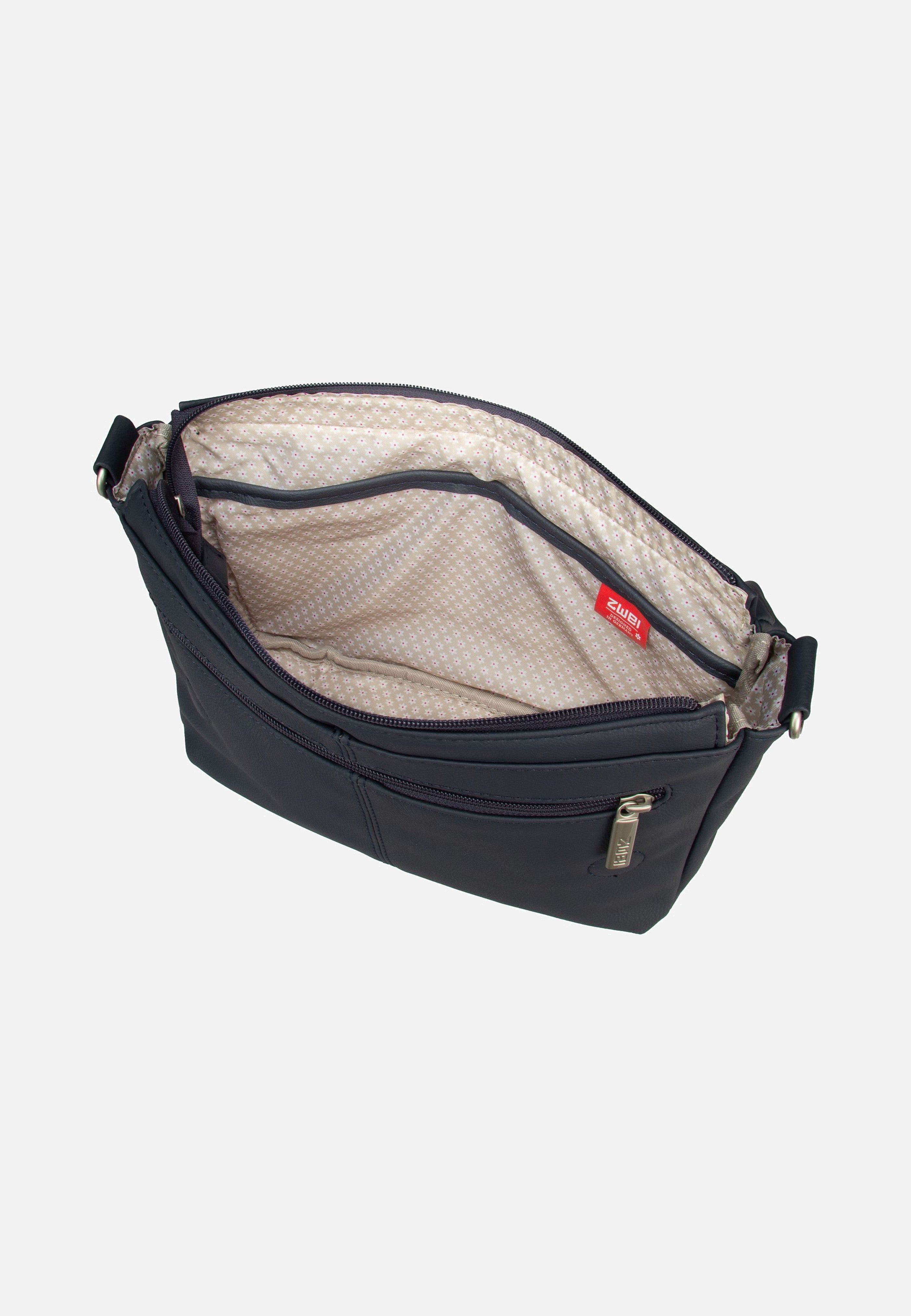 zwei - Mademoiselle M60 Nubuk/Ink - Messenger Bag | Women-Image