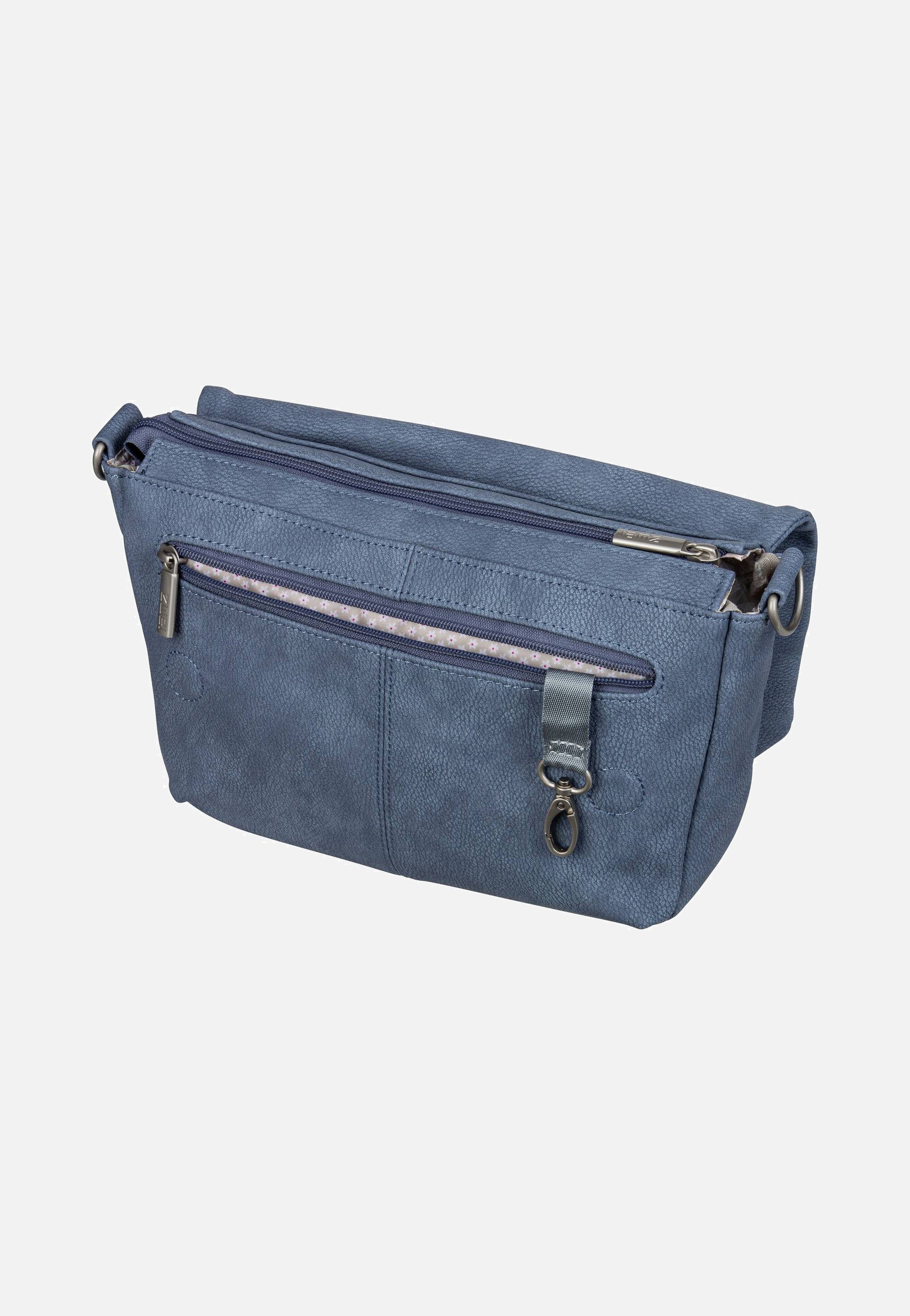 zwei - Mademoiselle M60 Nubuk/Sky - Messenger Bag | Women-Image