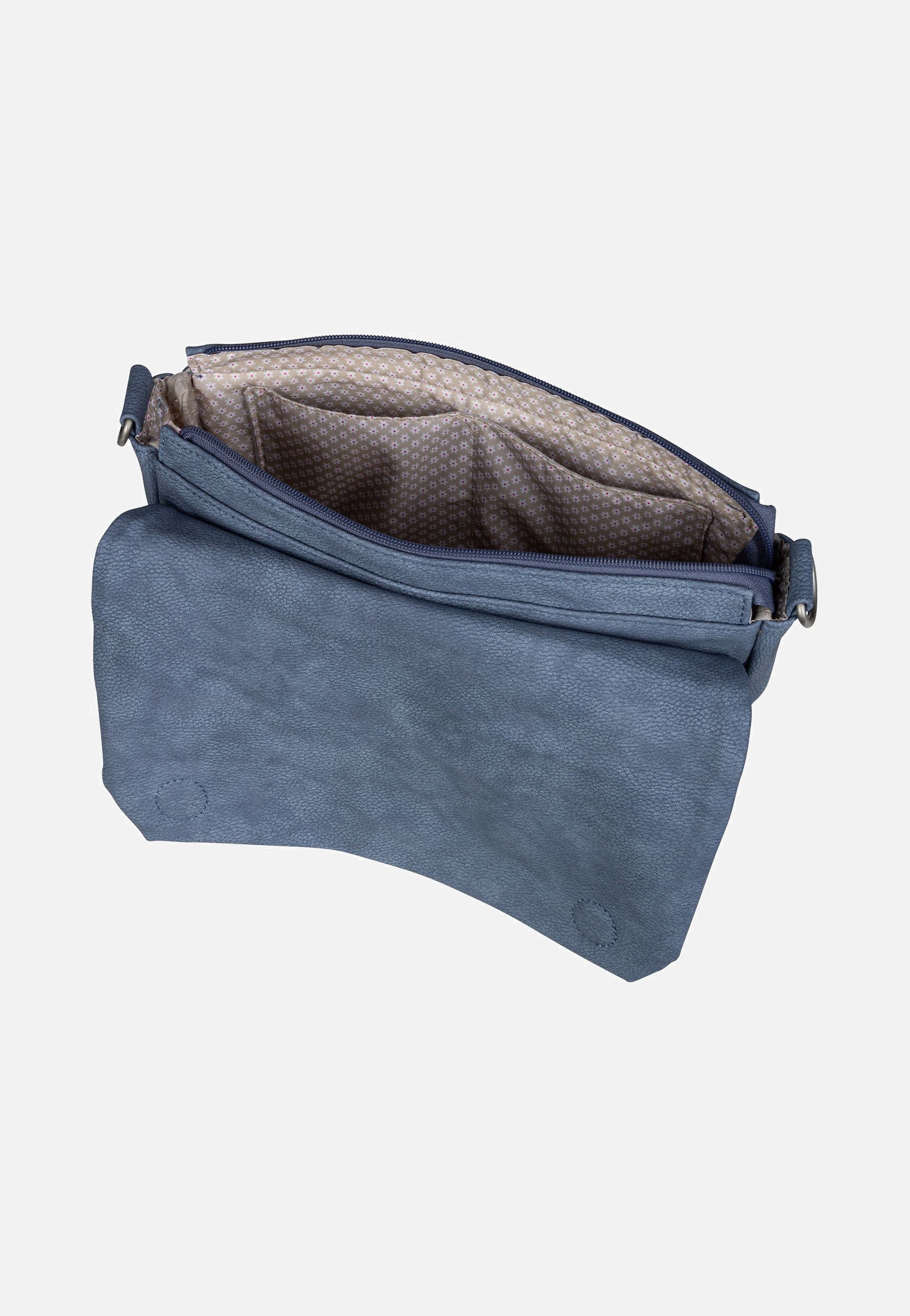 zwei - Mademoiselle M60 Nubuk/Sky - Messenger Bag | Women-Image