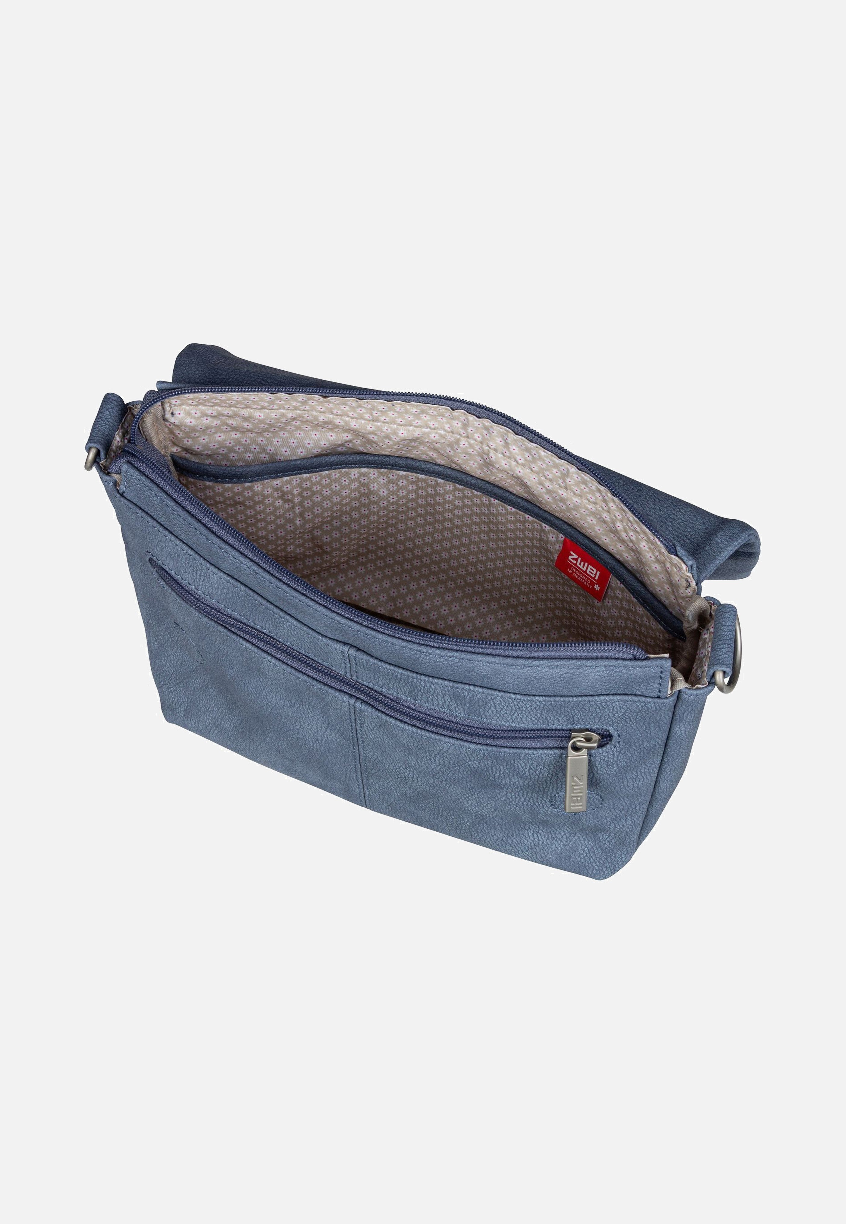 zwei - Mademoiselle M60 Nubuk/Sky - Messenger Bag | Women-Image