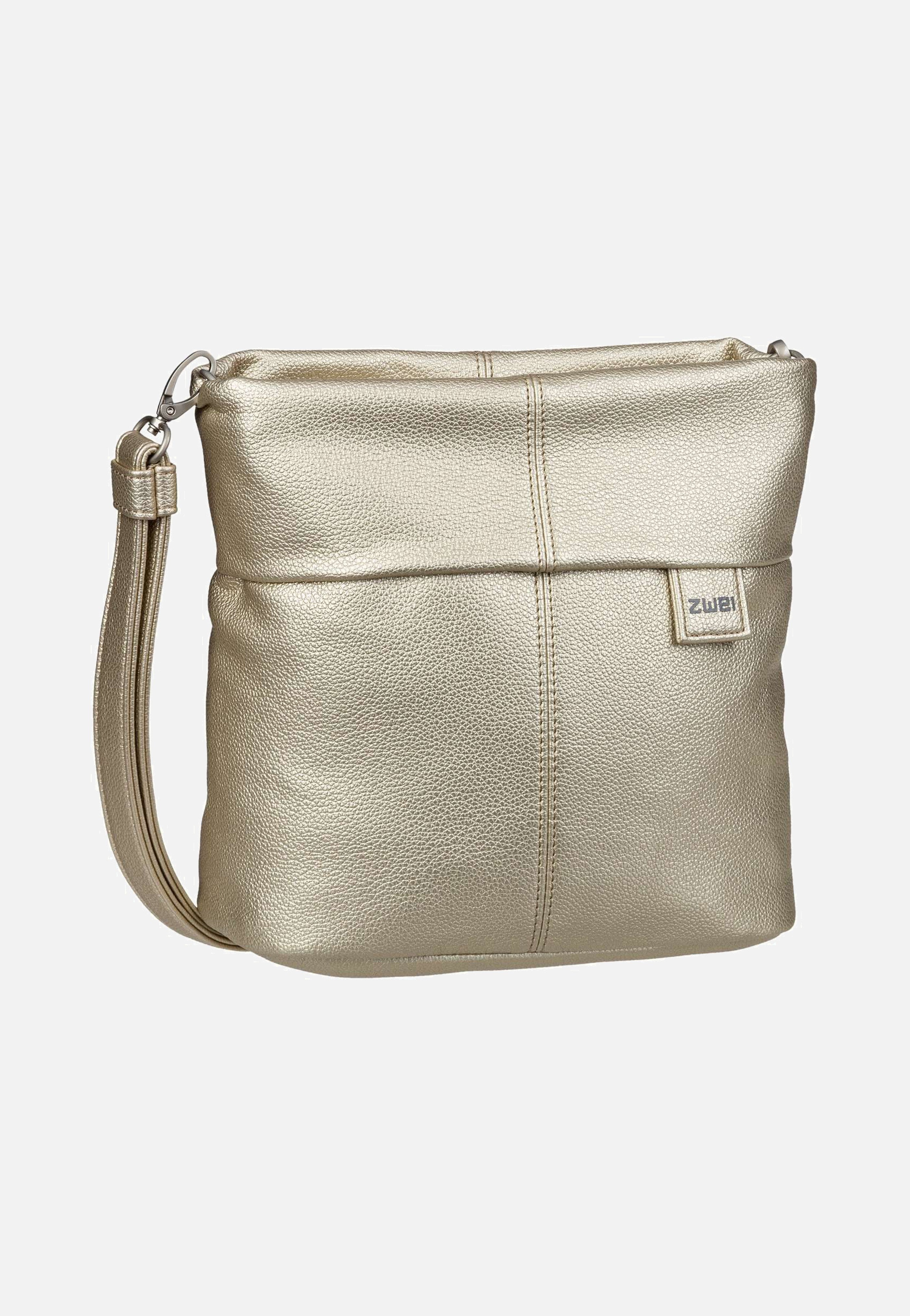 zwei Mademoiselle M8 Gold Beuteltasche