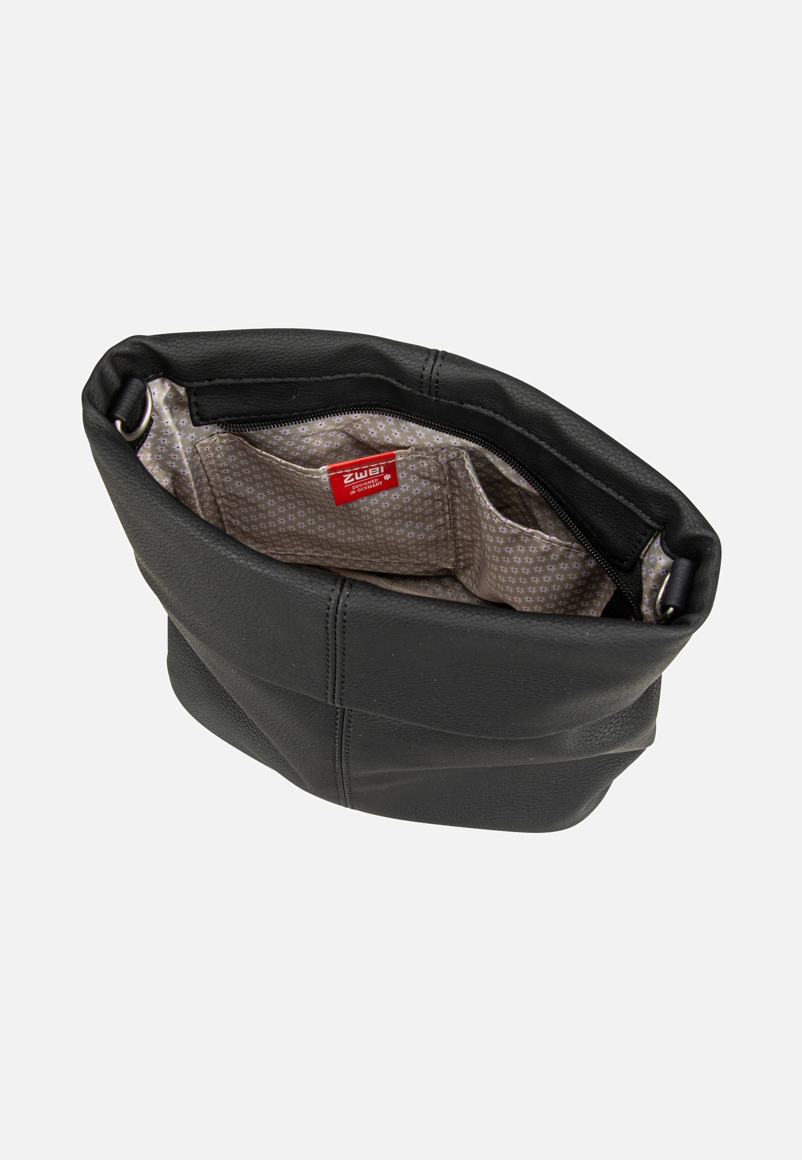 zwei - Mademoiselle M8 Nubuk/Black - Pouch Bag | Women-Image