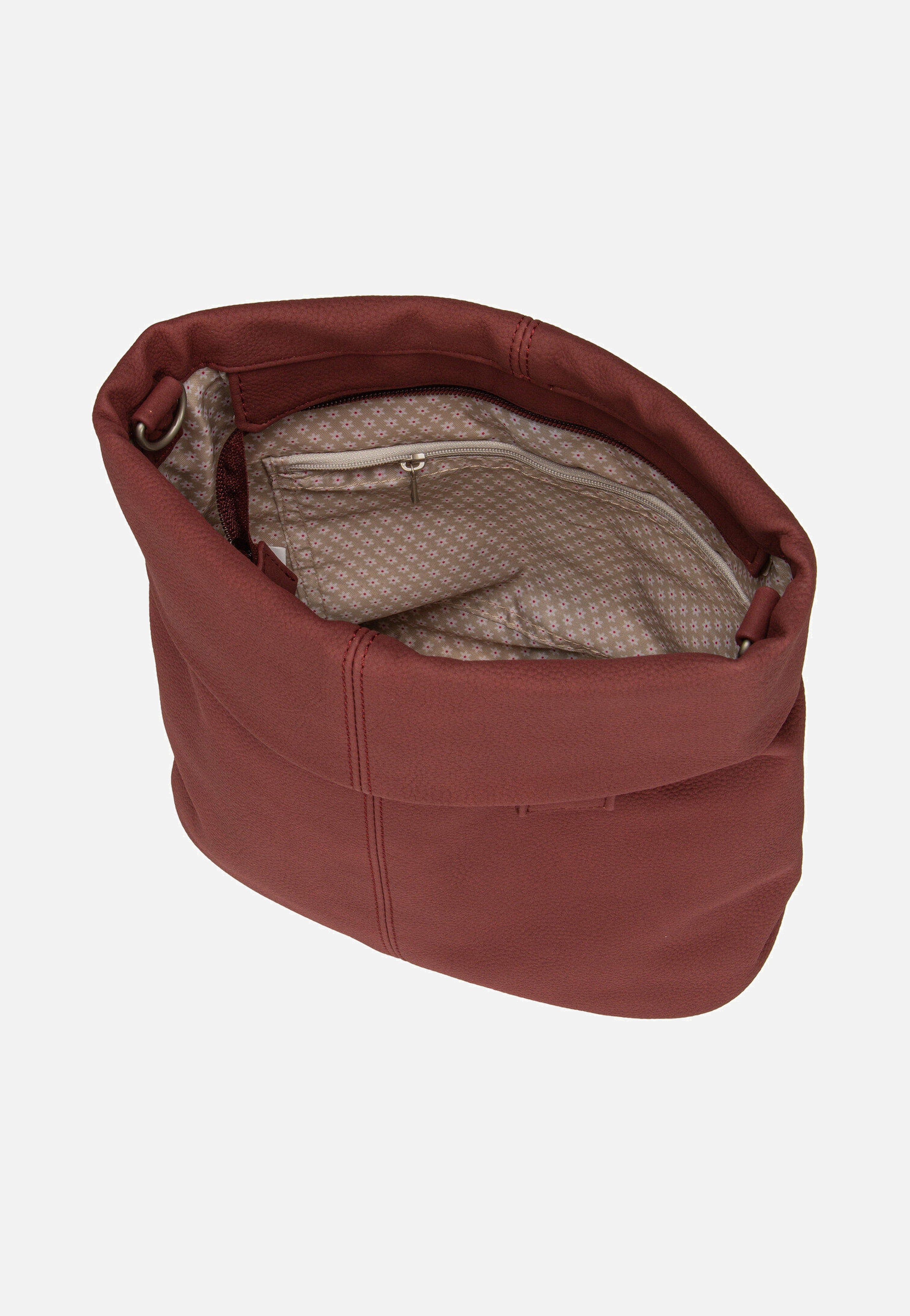 zwei Mademoiselle M8 Rubin Beuteltasche